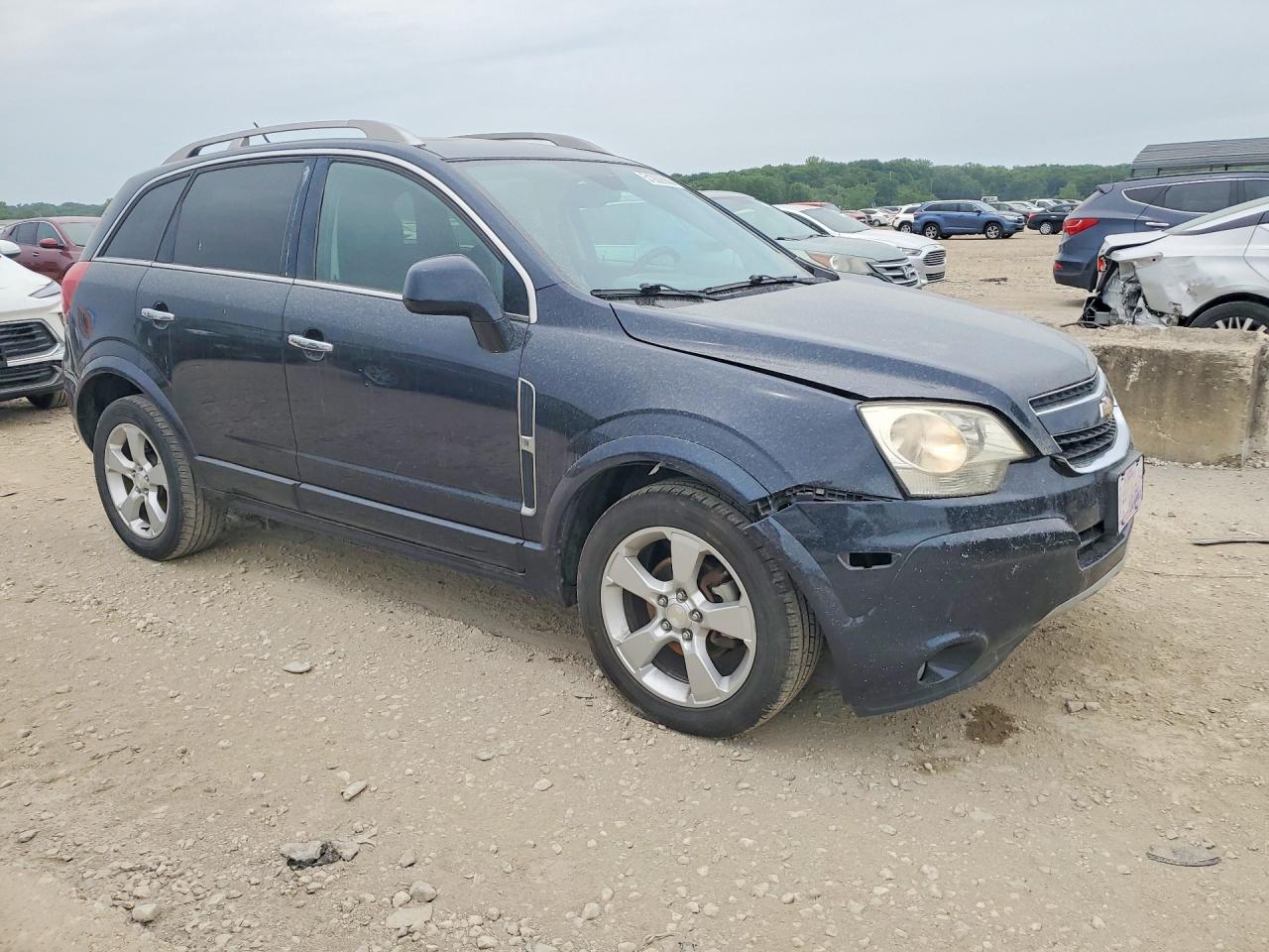 2014 Chevrolet Captiva Ltz Blue vin: 3GNAL4EK0ES516136