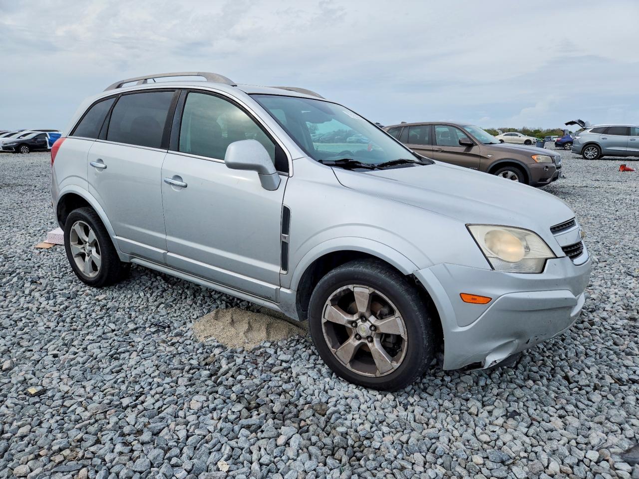 2014 Chevrolet Captiva Ltz Silver vin: 3GNAL4EK0ES522745