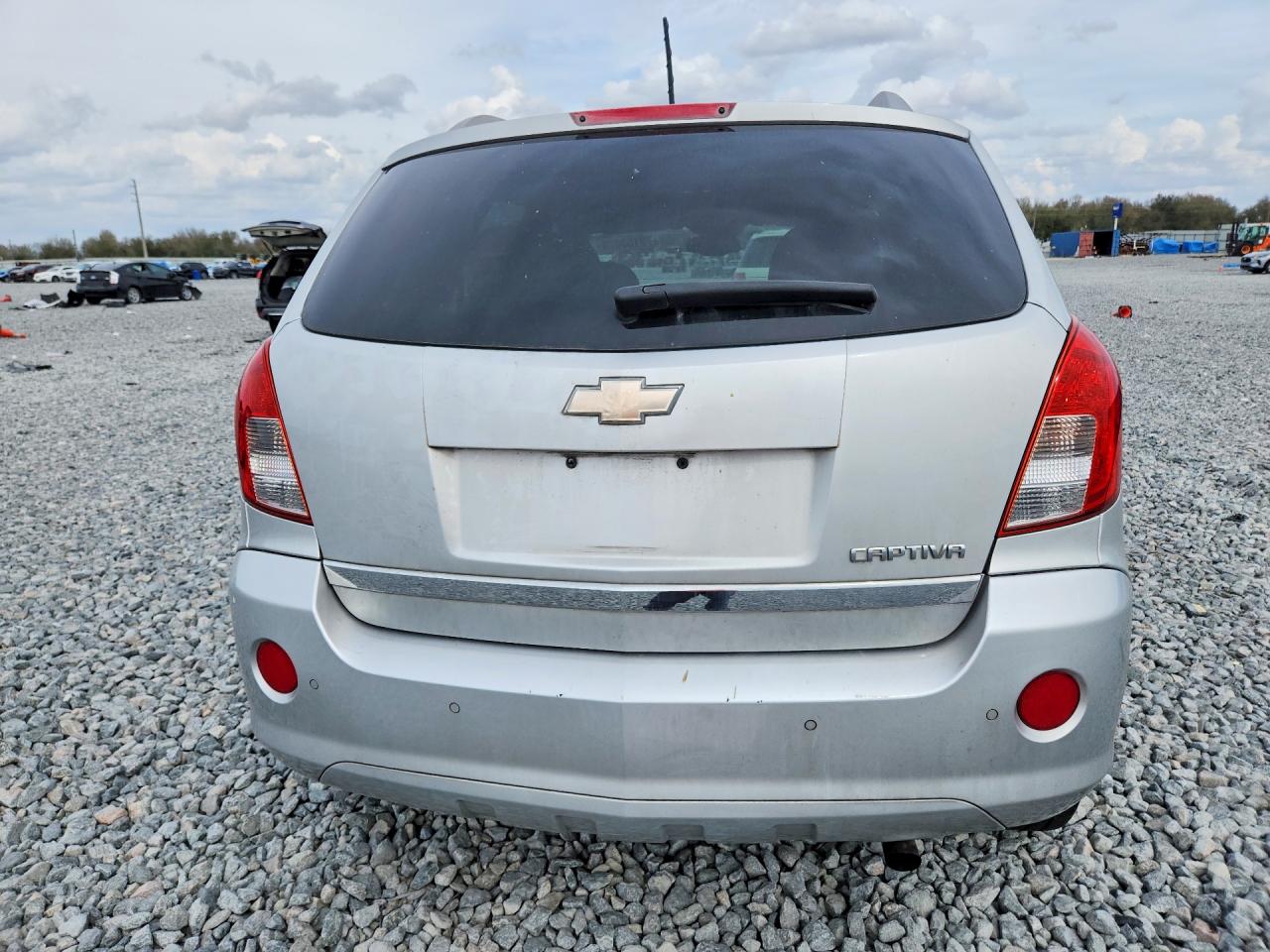 2014 Chevrolet Captiva Ltz Silver vin: 3GNAL4EK0ES522745