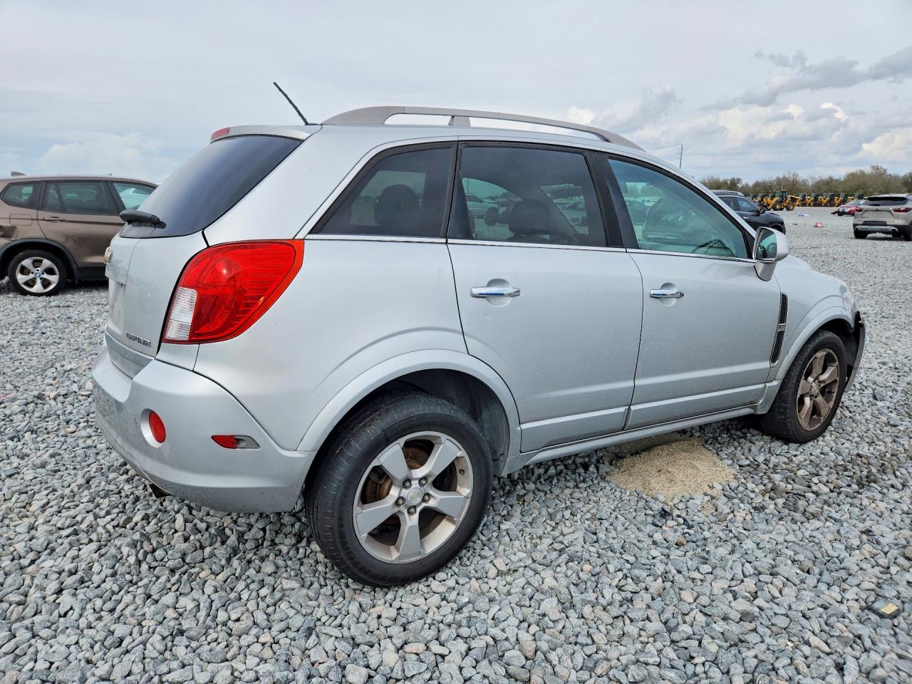 2014 Chevrolet Captiva Ltz Silver vin: 3GNAL4EK0ES522745