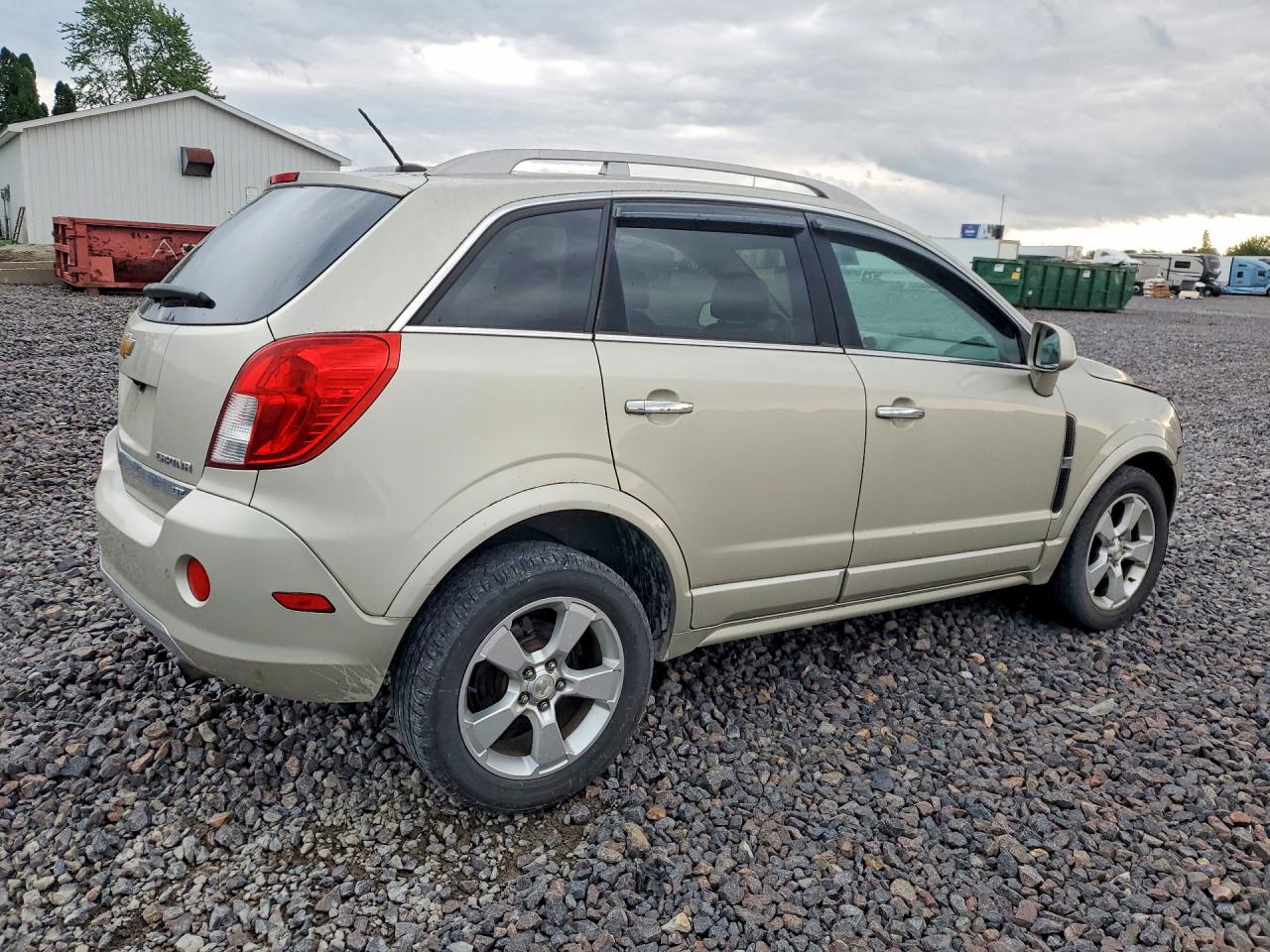 2014 Chevrolet Captiva Ltz Tan vin: 3GNAL4EK0ES533079