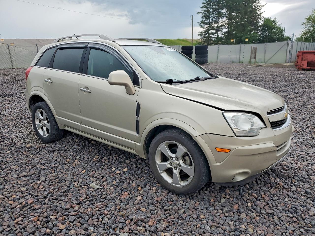 2014 Chevrolet Captiva Ltz Tan vin: 3GNAL4EK0ES533079