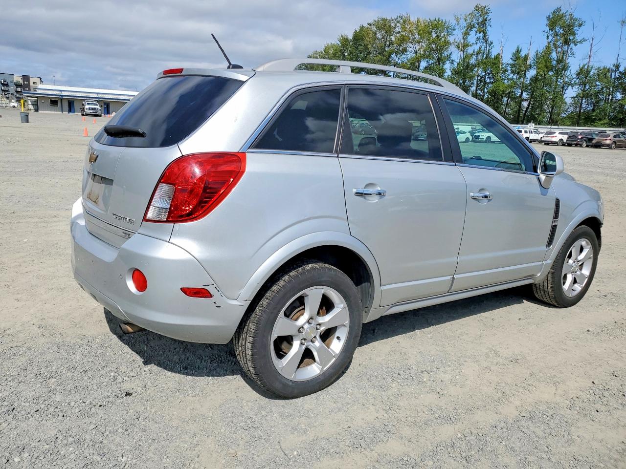 2014 Chevrolet Captiva Ltz Silver vin: 3GNAL4EK0ES641914