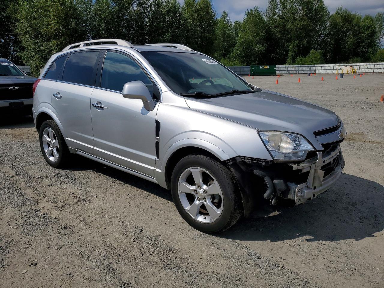 2014 Chevrolet Captiva Ltz Silver vin: 3GNAL4EK0ES641914