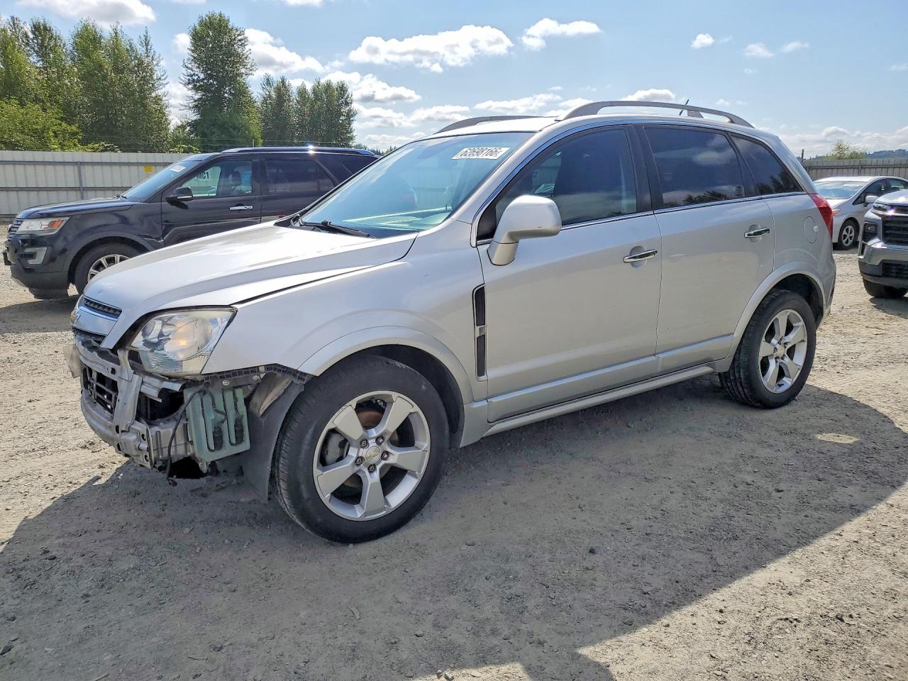 2014 Chevrolet Captiva Ltz Серебряный vin: 3GNAL4EK0ES641914