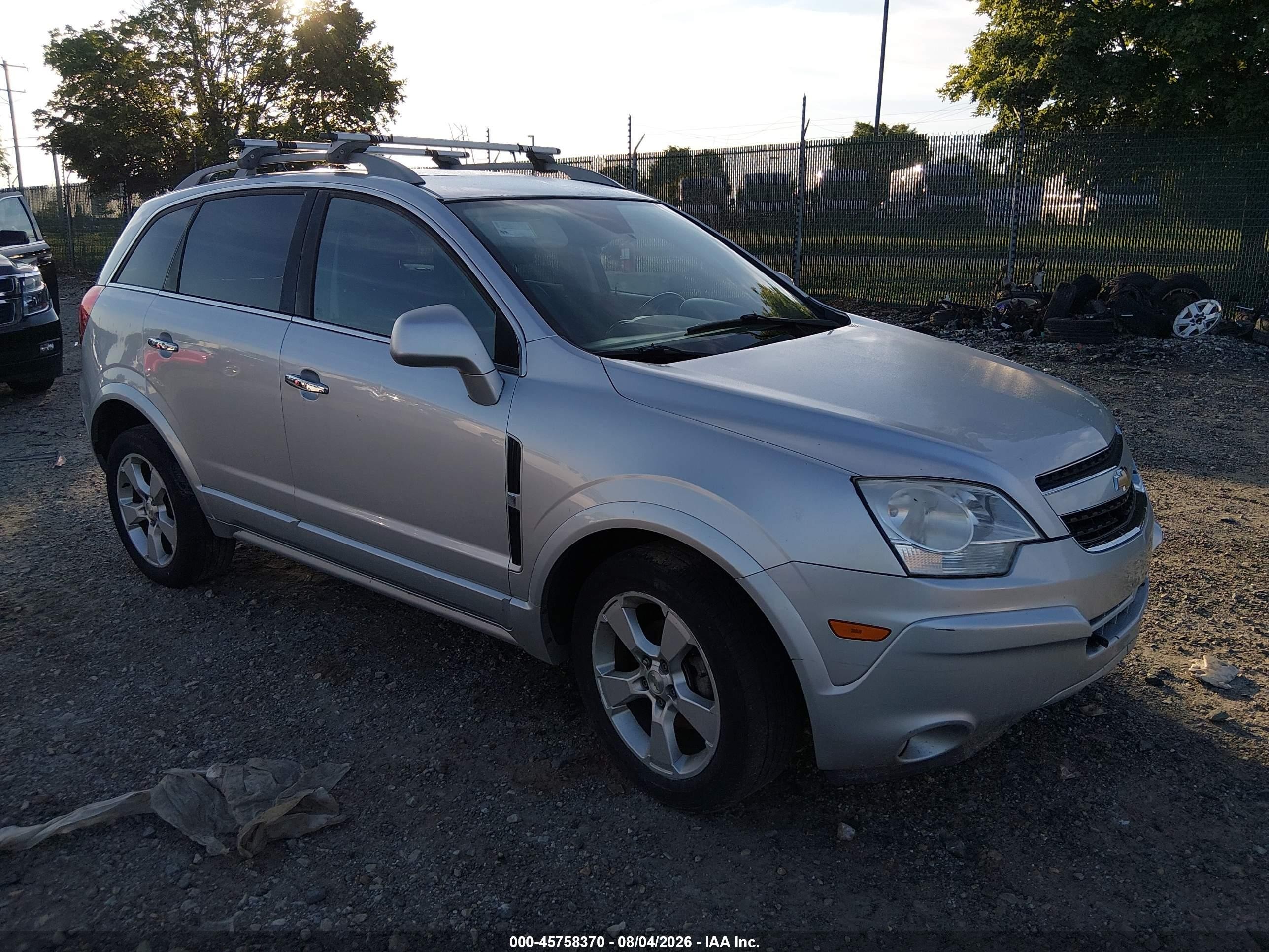 2014 Chevrolet Captiva Sport Fleet Ltz Silver vin: 3GNAL4EK0ES647910