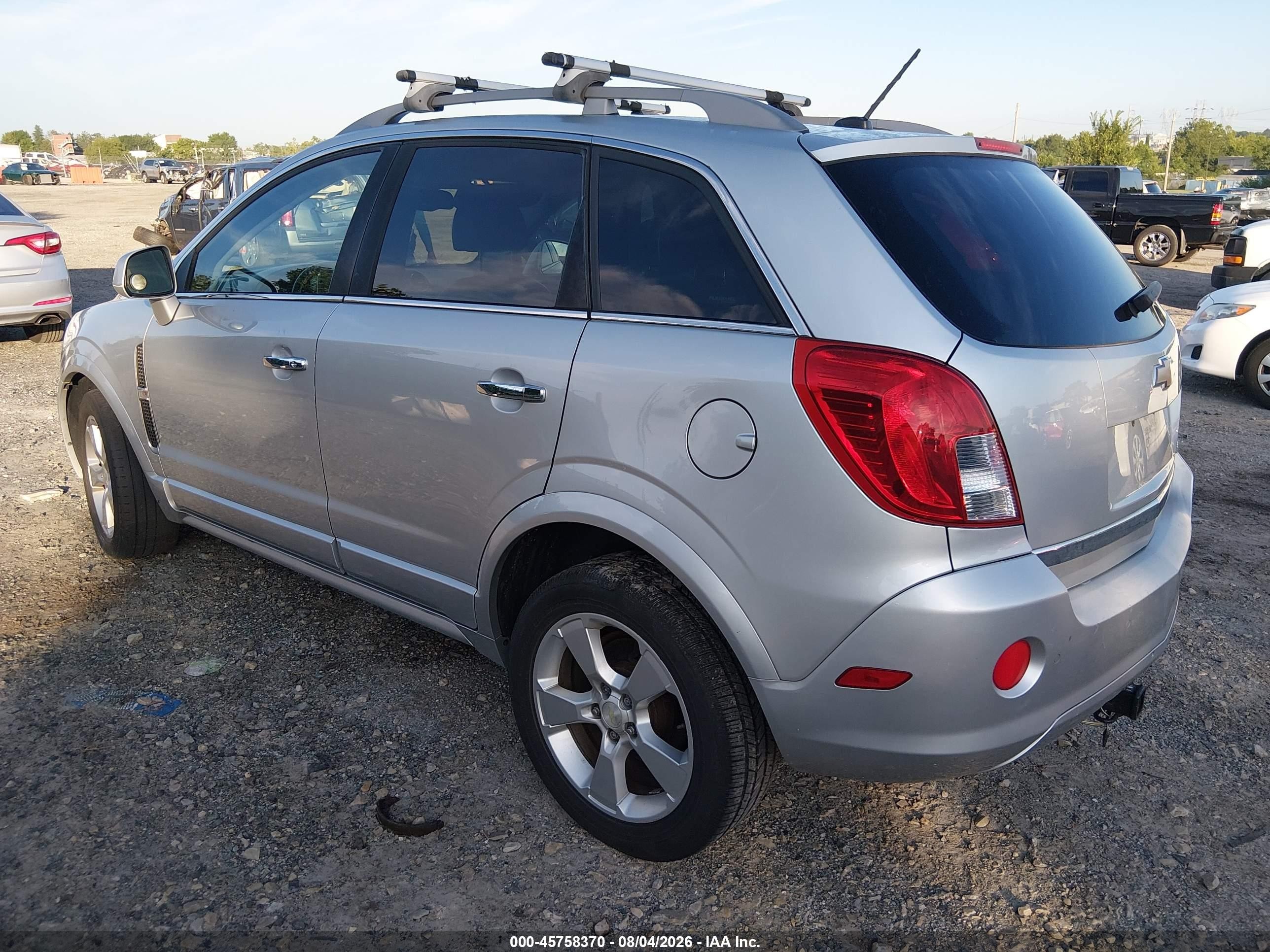 2014 Chevrolet Captiva Sport Fleet Ltz Silver vin: 3GNAL4EK0ES647910