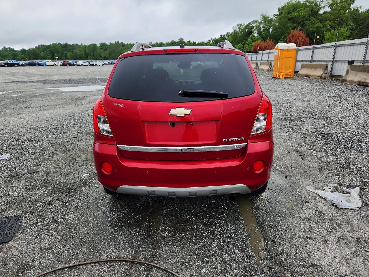 2015 Chevrolet Captiva Ltz Red vin: 3GNAL4EK0FS527588