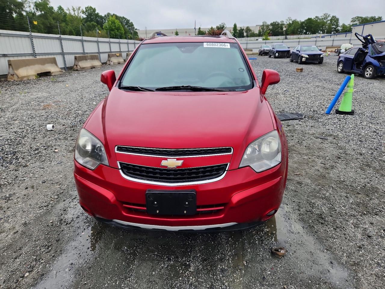 2015 Chevrolet Captiva Ltz Red vin: 3GNAL4EK0FS527588
