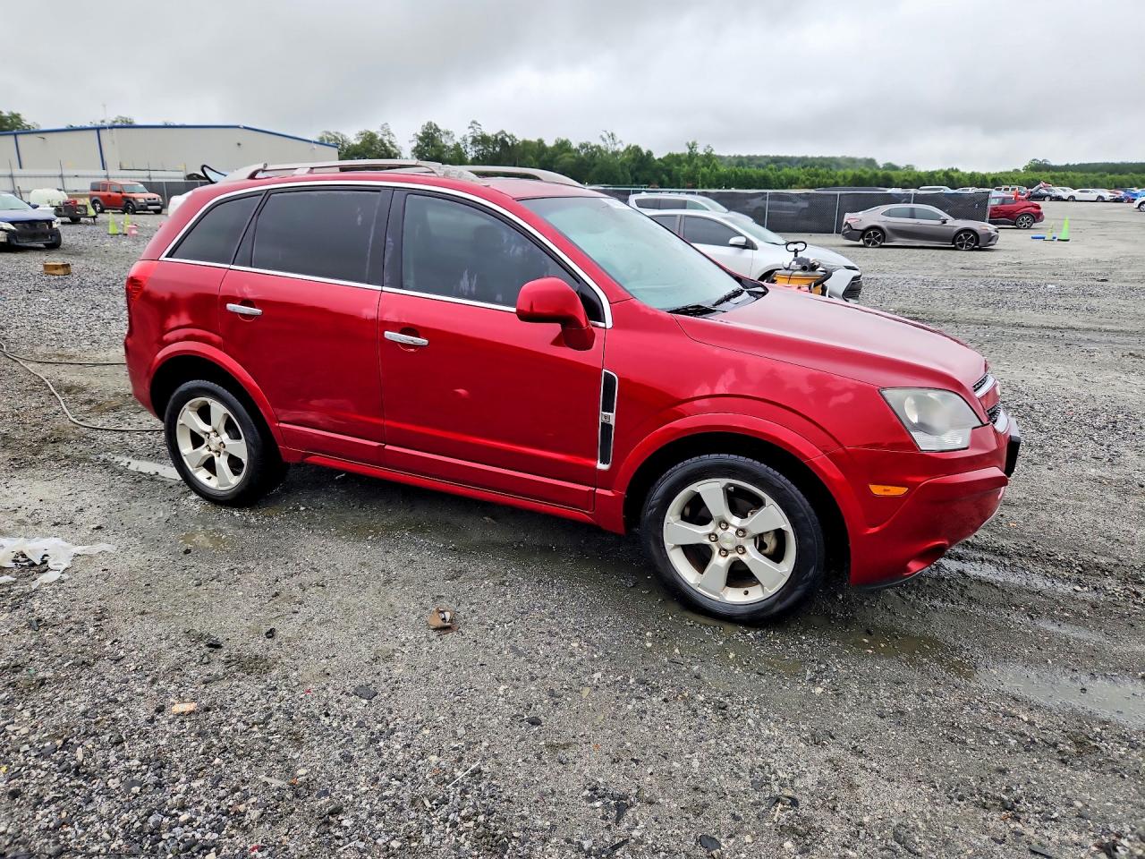 2015 Chevrolet Captiva Ltz Red vin: 3GNAL4EK0FS527588