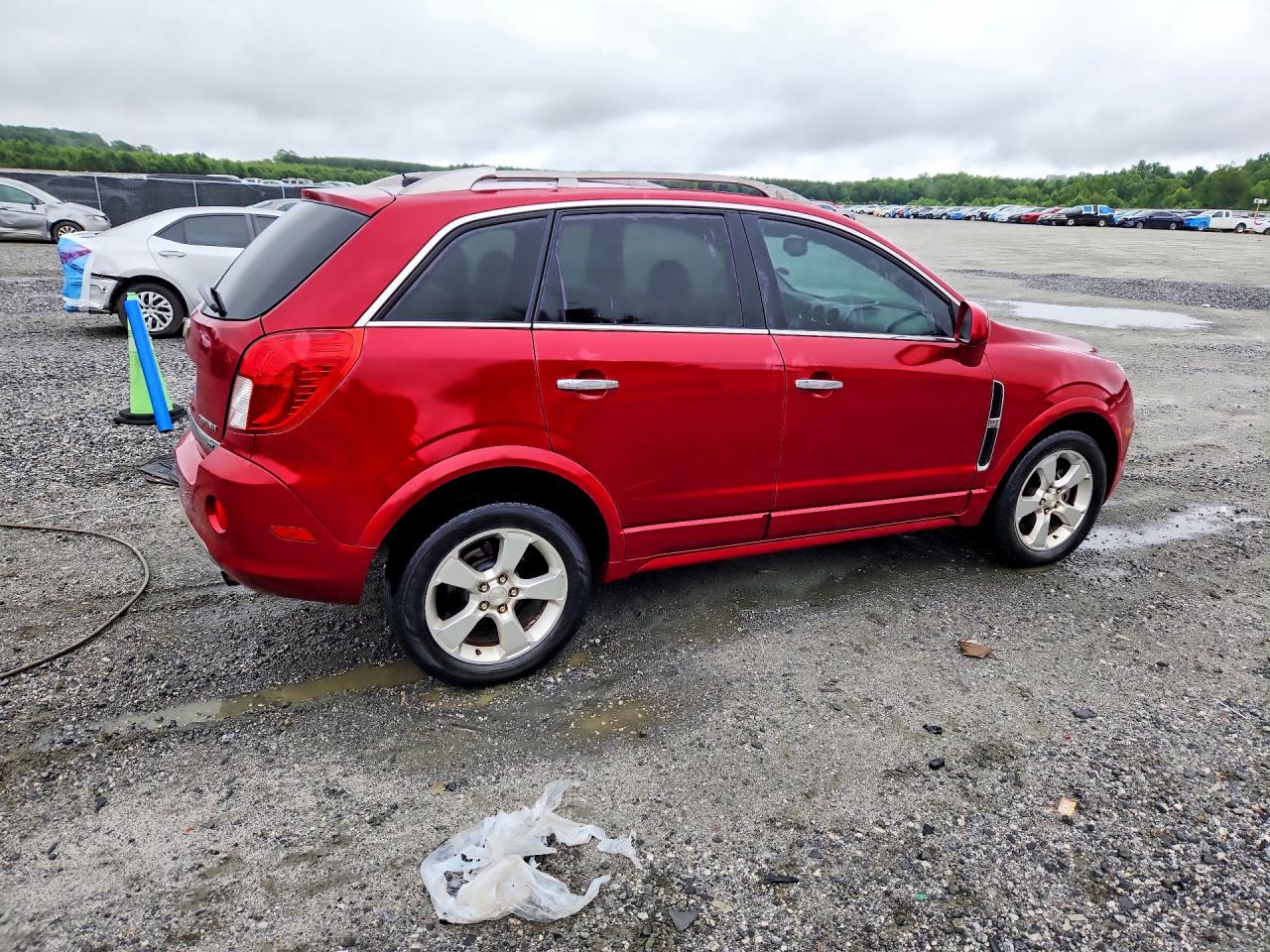 2015 Chevrolet Captiva Ltz Red vin: 3GNAL4EK0FS527588