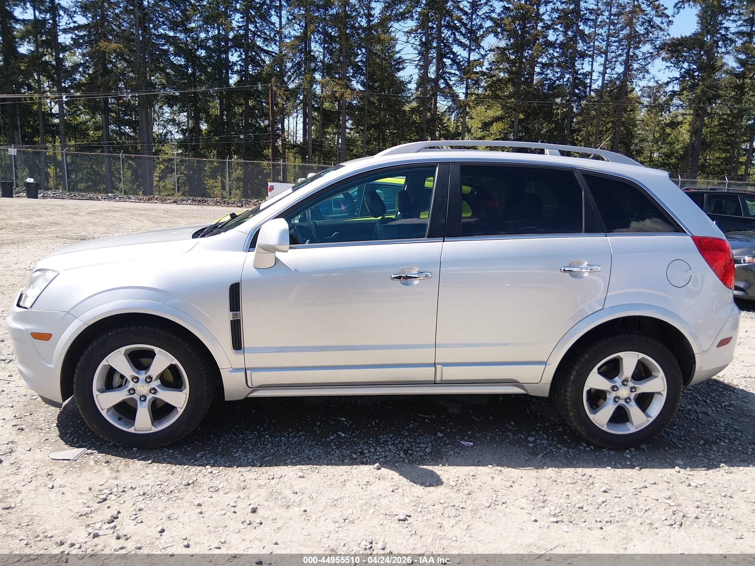 2013 Chevrolet Captiva Sport Ltz Silver vin: 3GNAL4EK1DS564226