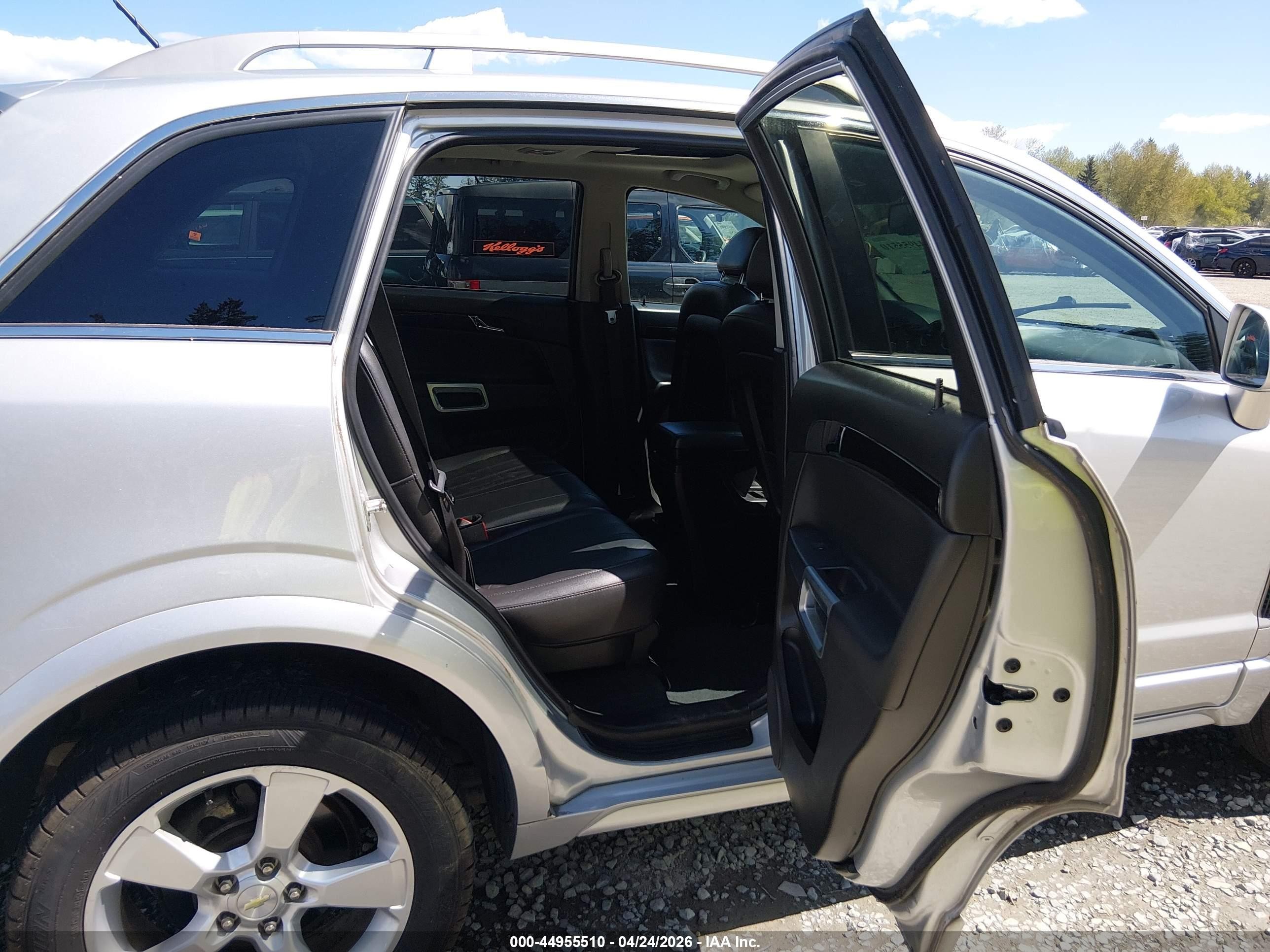 2013 Chevrolet Captiva Sport Ltz Silver vin: 3GNAL4EK1DS564226