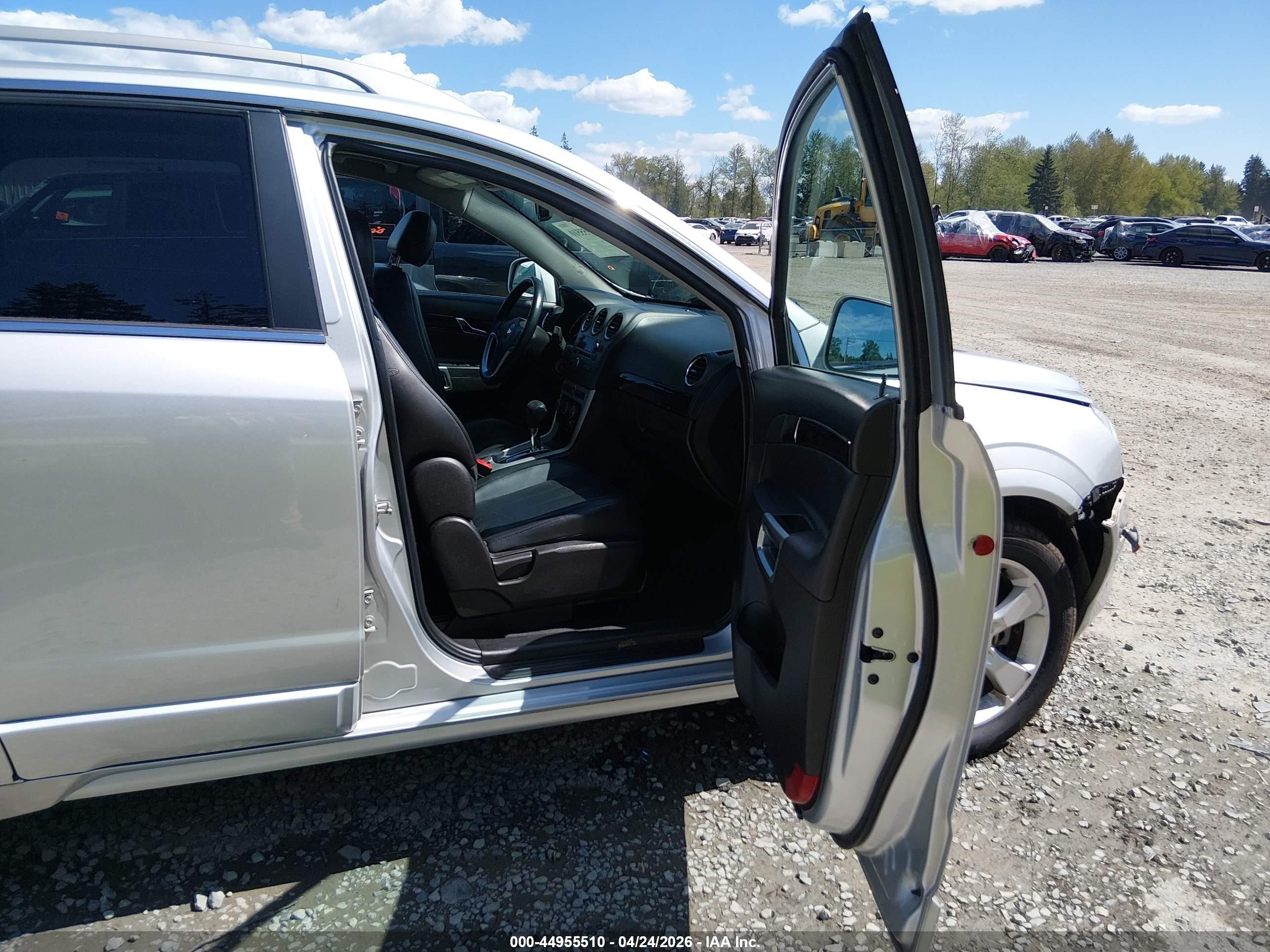 2013 Chevrolet Captiva Sport Ltz Silver vin: 3GNAL4EK1DS564226
