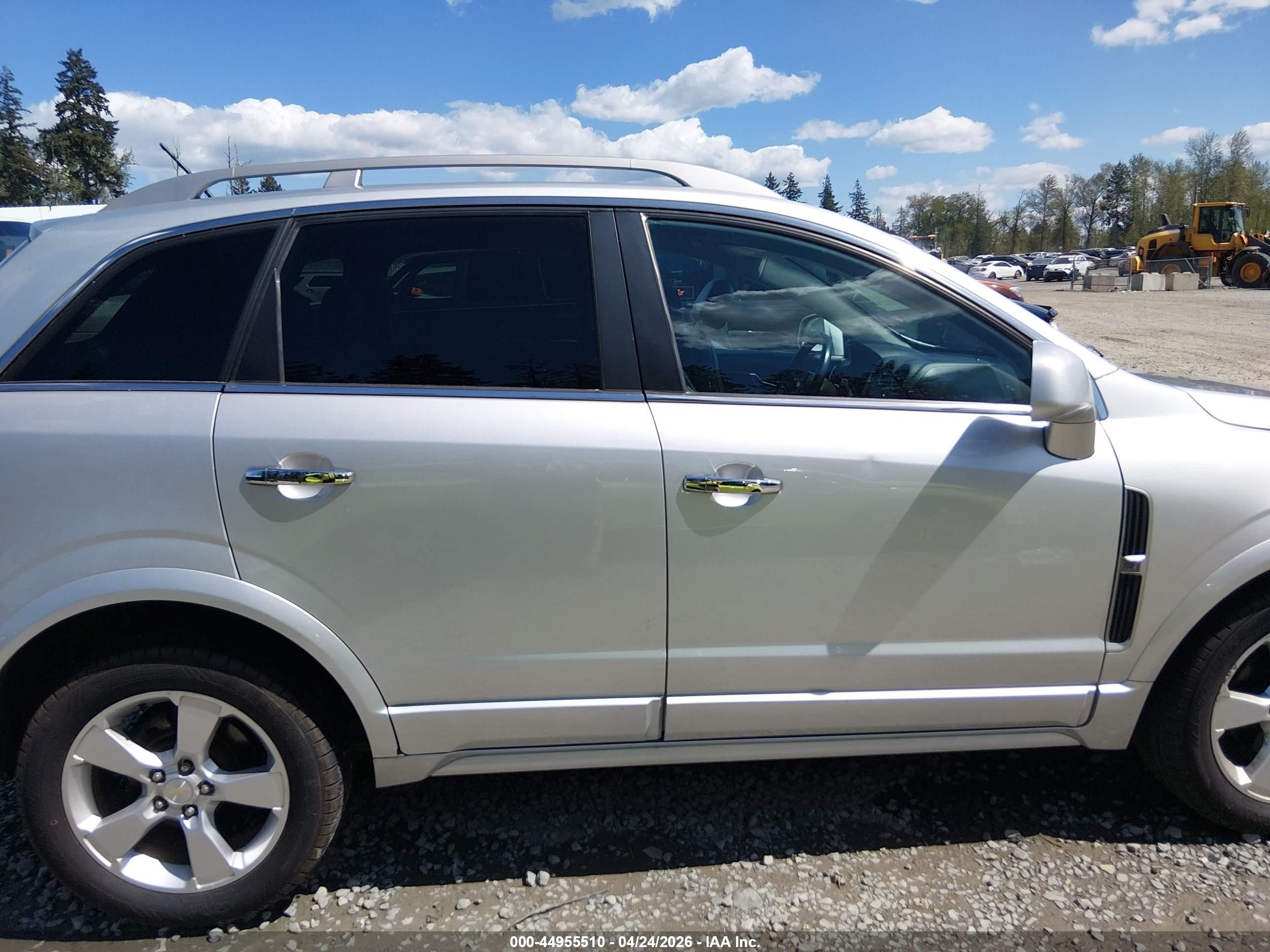 2013 Chevrolet Captiva Sport Ltz Silver vin: 3GNAL4EK1DS564226