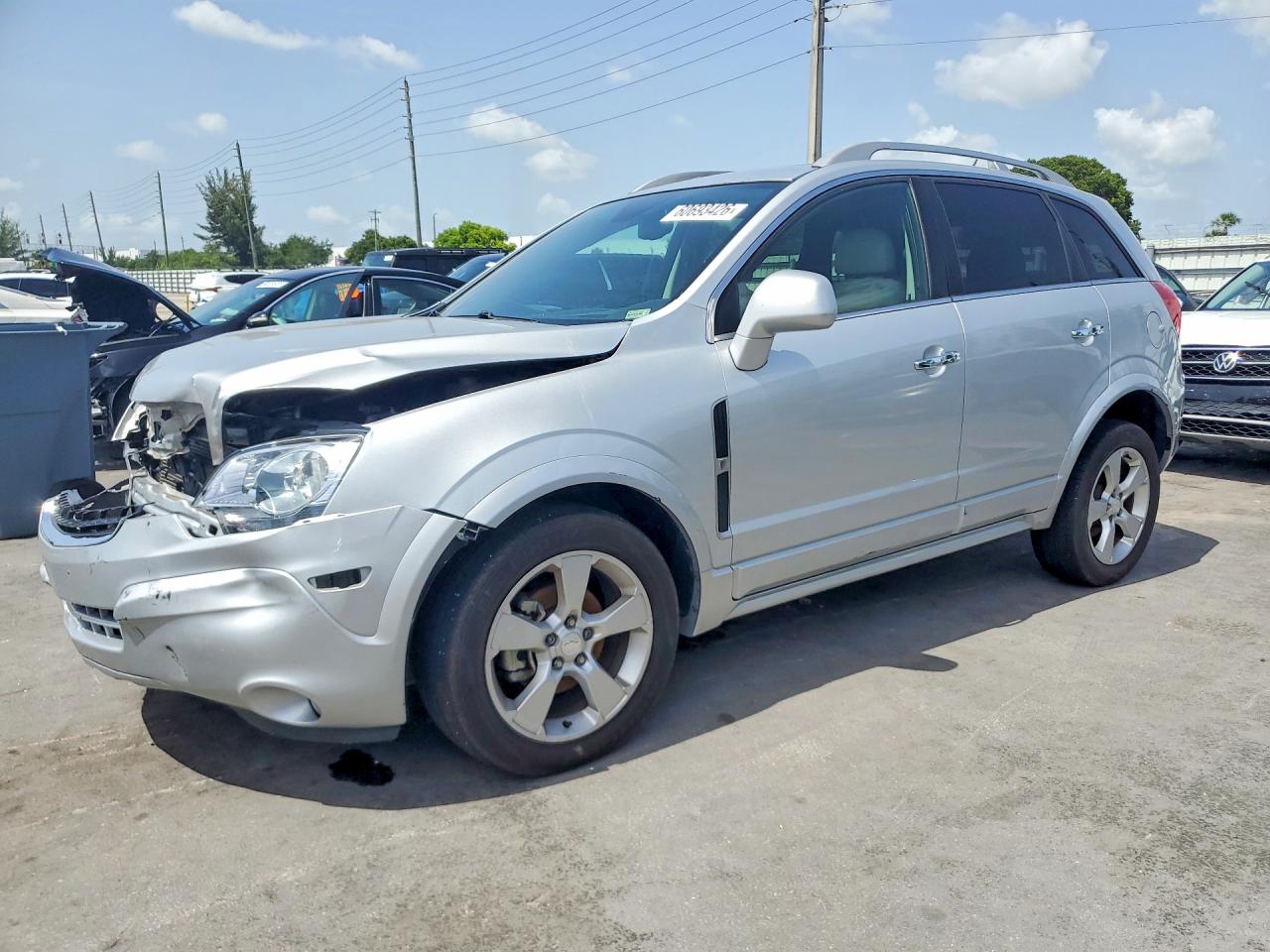 2013 Chevrolet Captiva Ltz Gray vin: 3GNAL4EK1DS615336