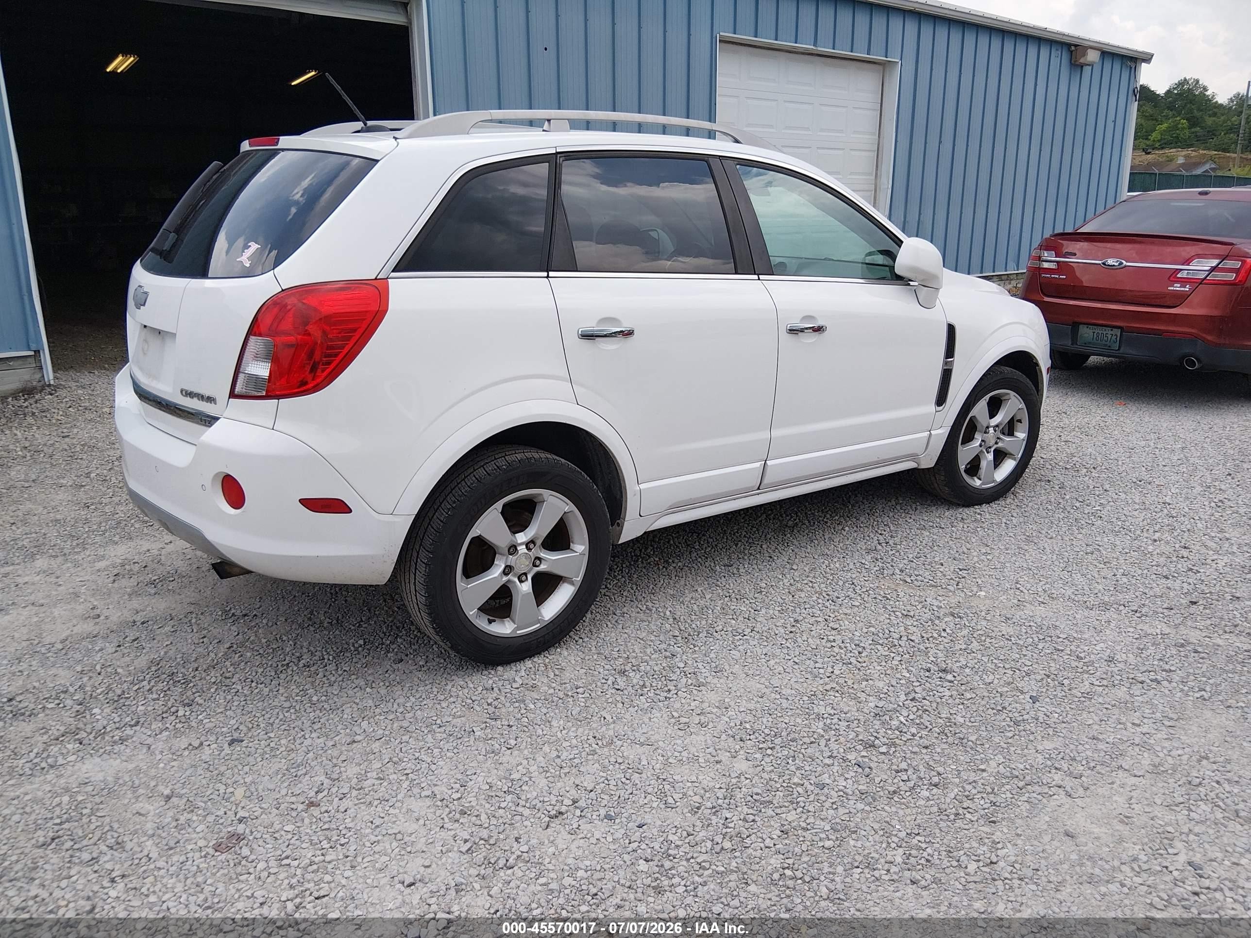 2014 Chevrolet Captiva Sport Fleet Ltz White vin: 3GNAL4EK1ES640254