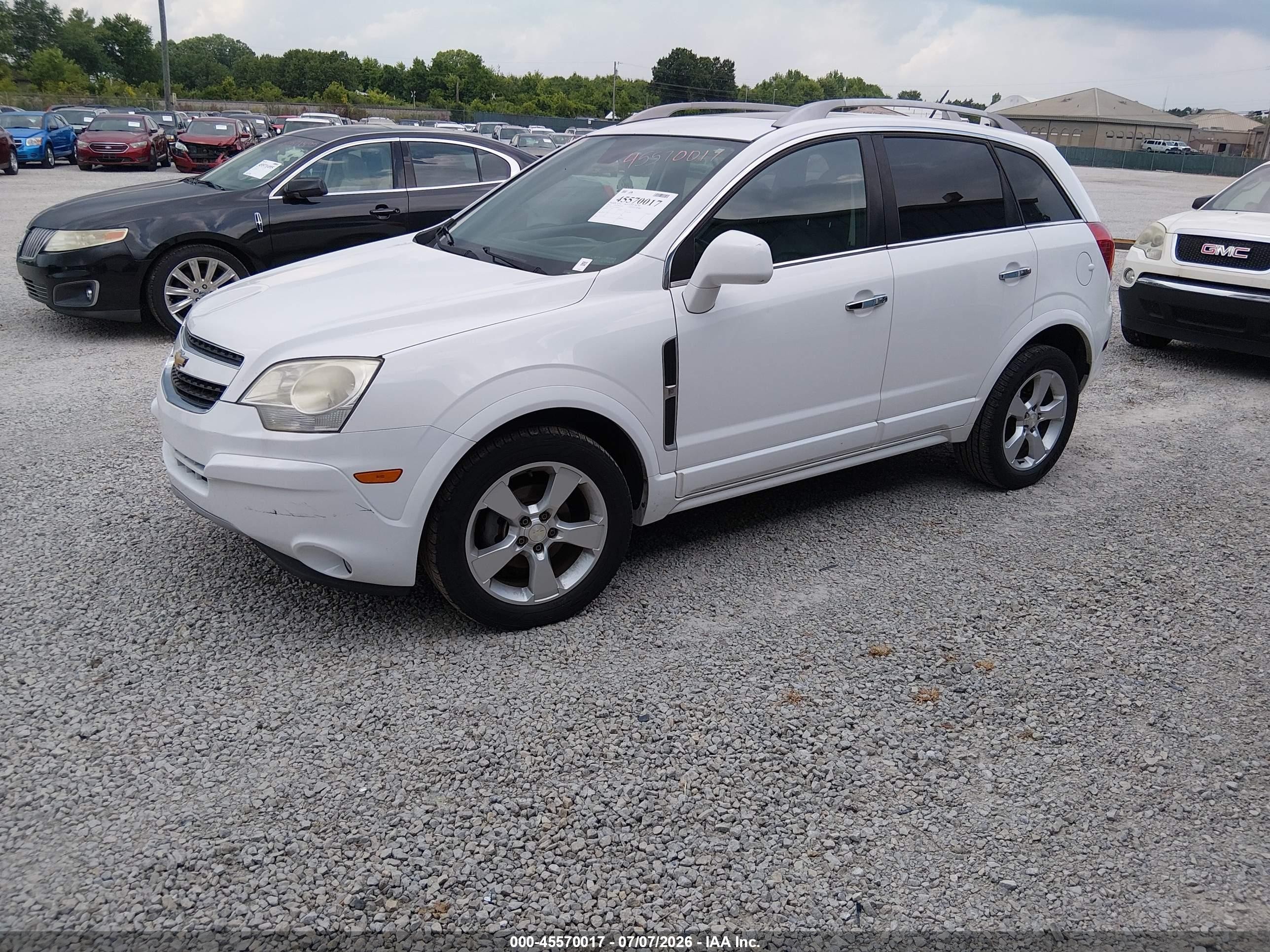 2014 Chevrolet Captiva Sport Fleet Ltz White vin: 3GNAL4EK1ES640254