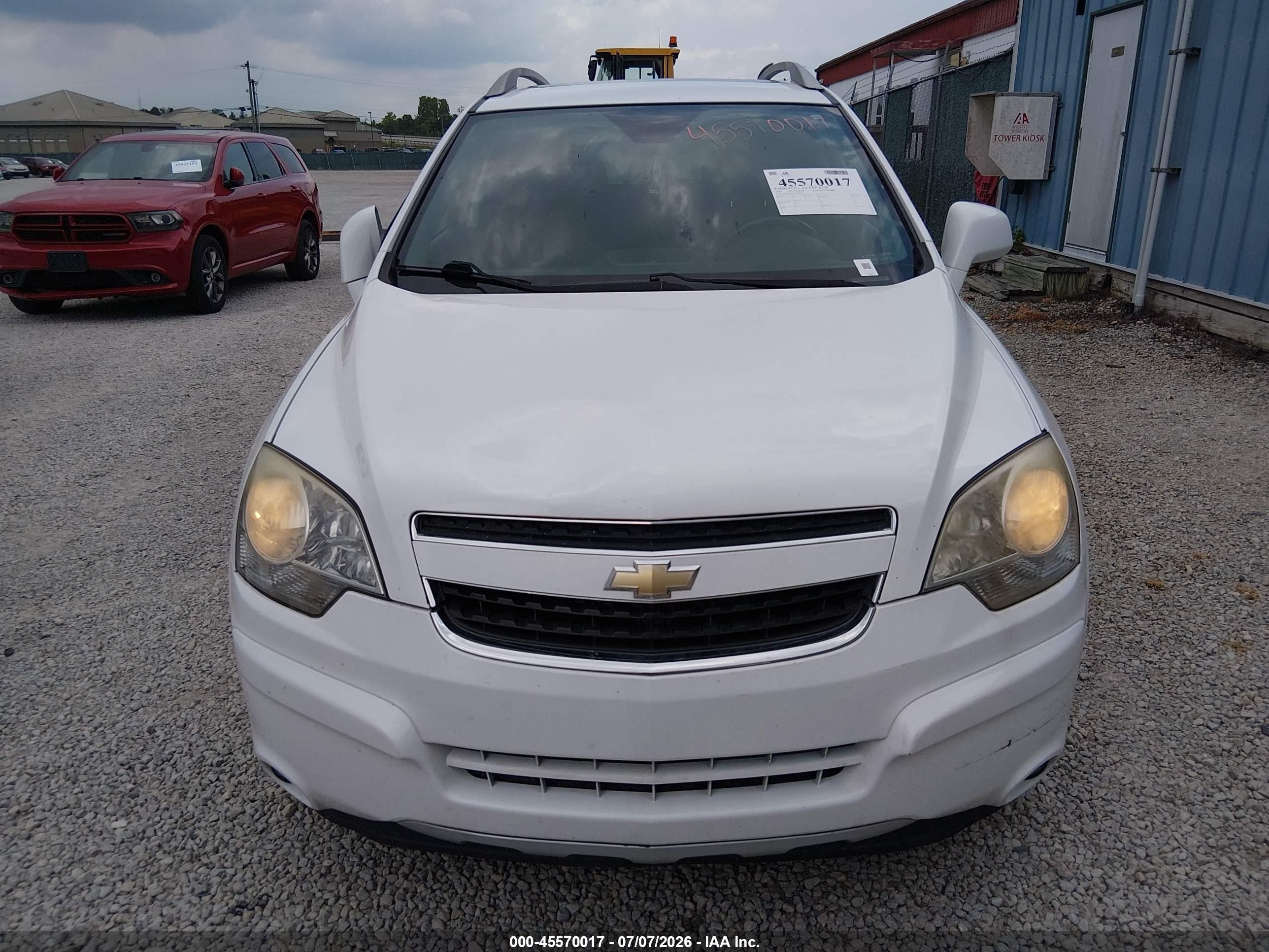 2014 Chevrolet Captiva Sport Fleet Ltz White vin: 3GNAL4EK1ES640254