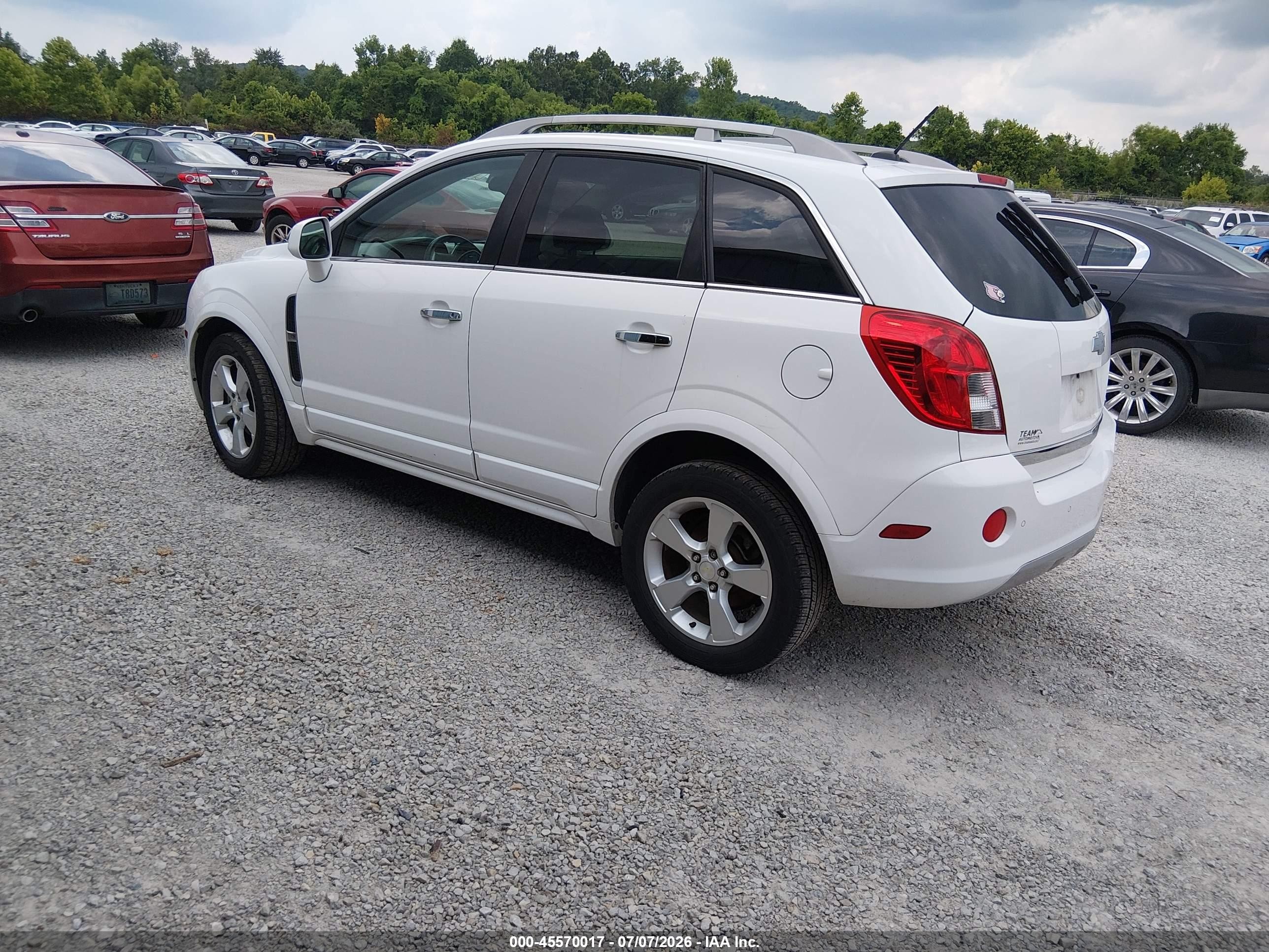 2014 Chevrolet Captiva Sport Fleet Ltz White vin: 3GNAL4EK1ES640254