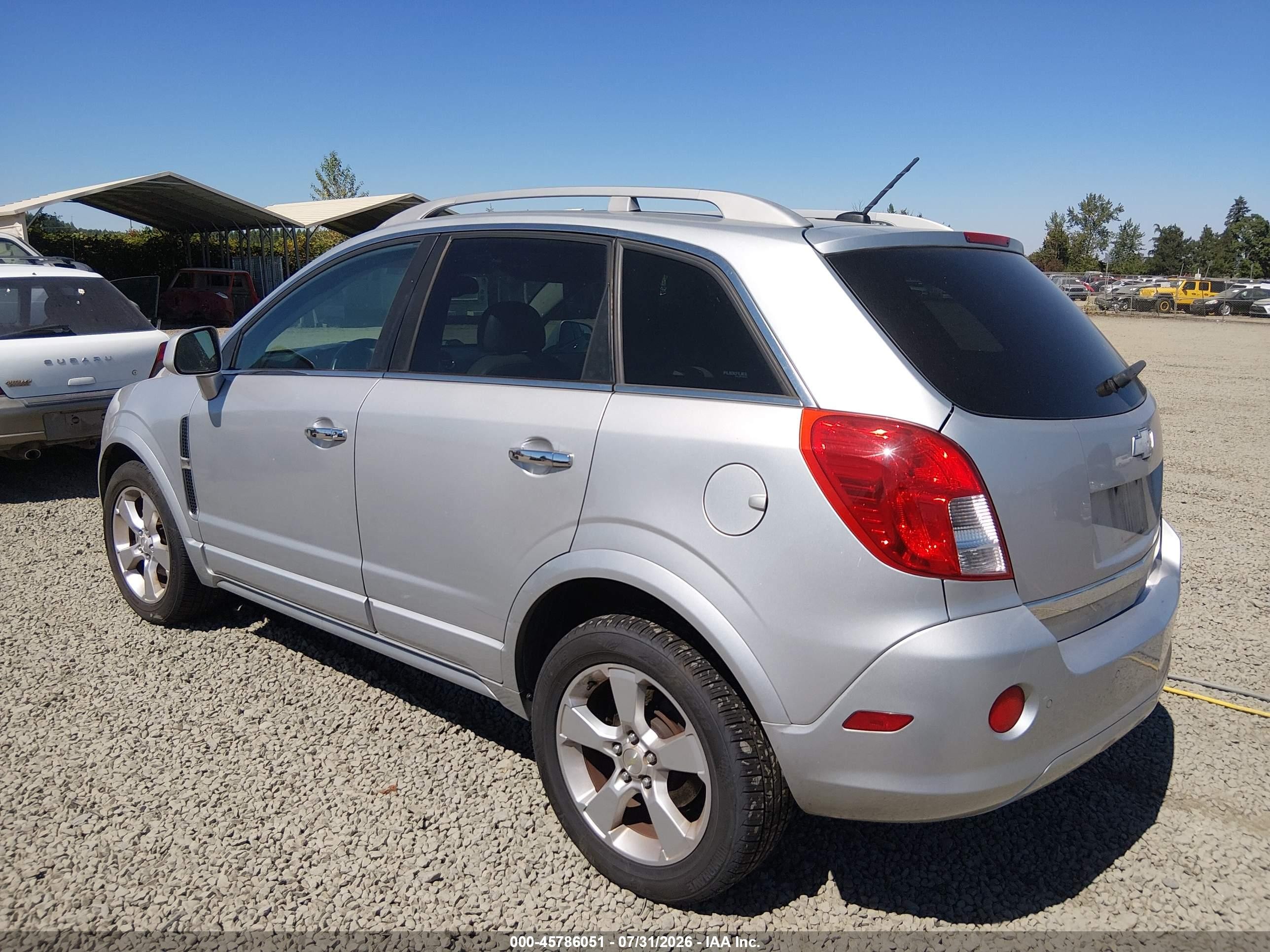 2014 Chevrolet Captiva Sport Fleet Ltz Silver vin: 3GNAL4EK1ES645325