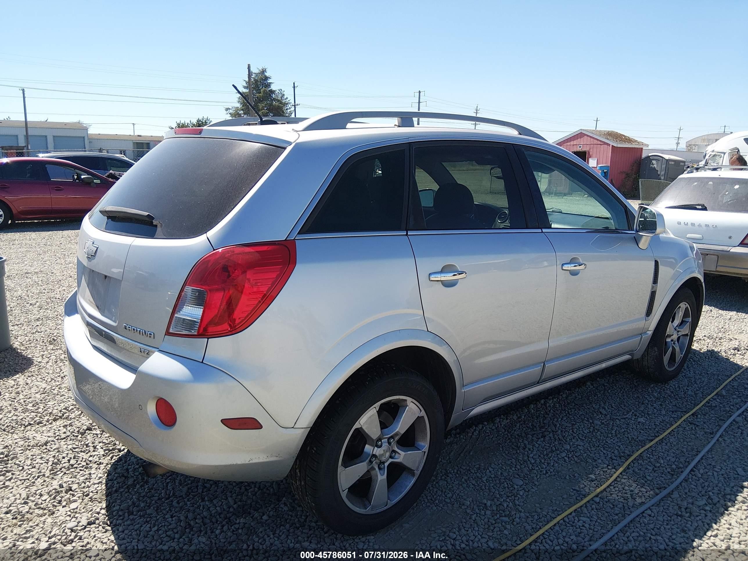 2014 Chevrolet Captiva Sport Fleet Ltz Silver vin: 3GNAL4EK1ES645325