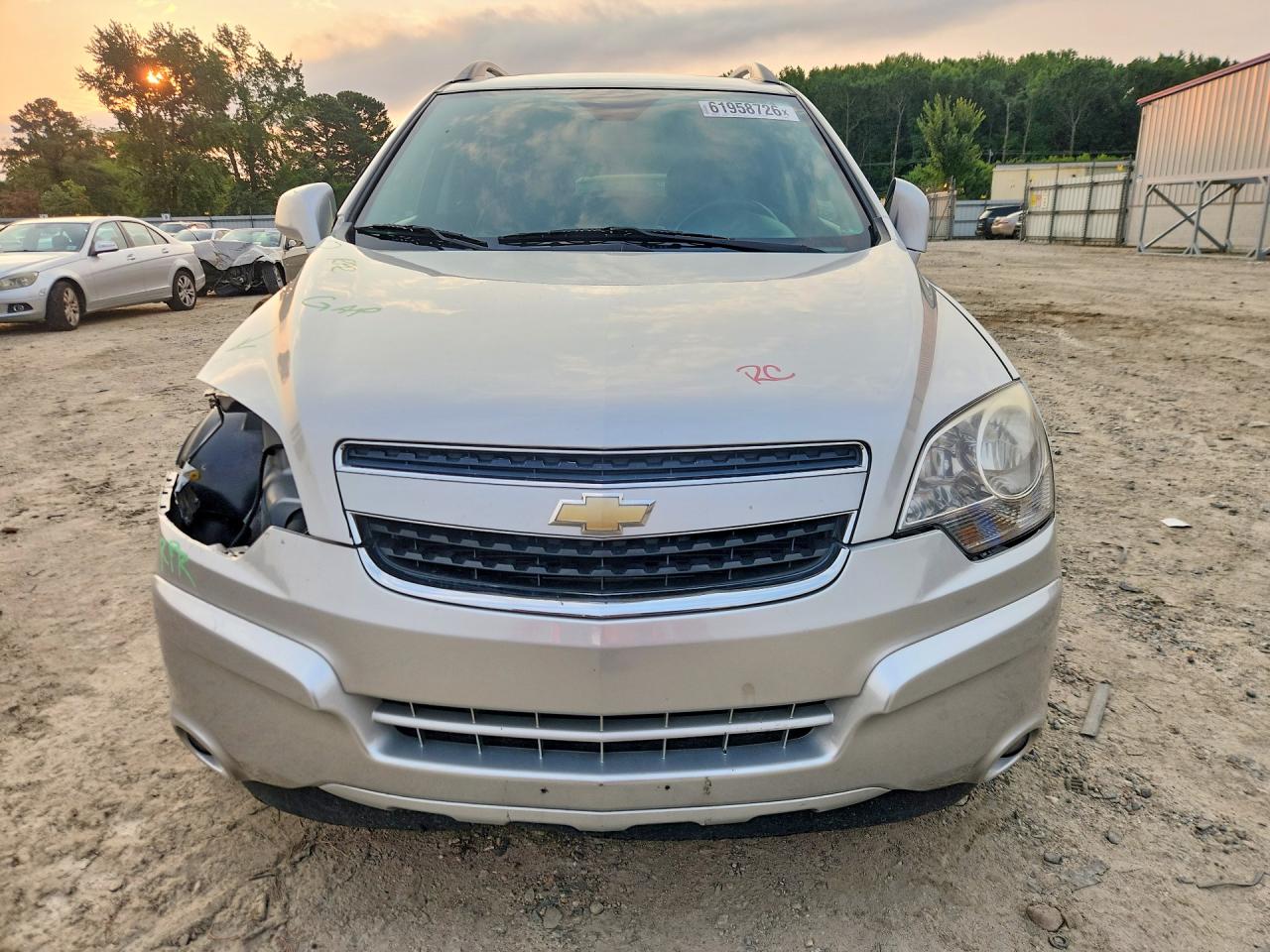 2013 Chevrolet Captiva Ltz Silver vin: 3GNAL4EK2DS566910