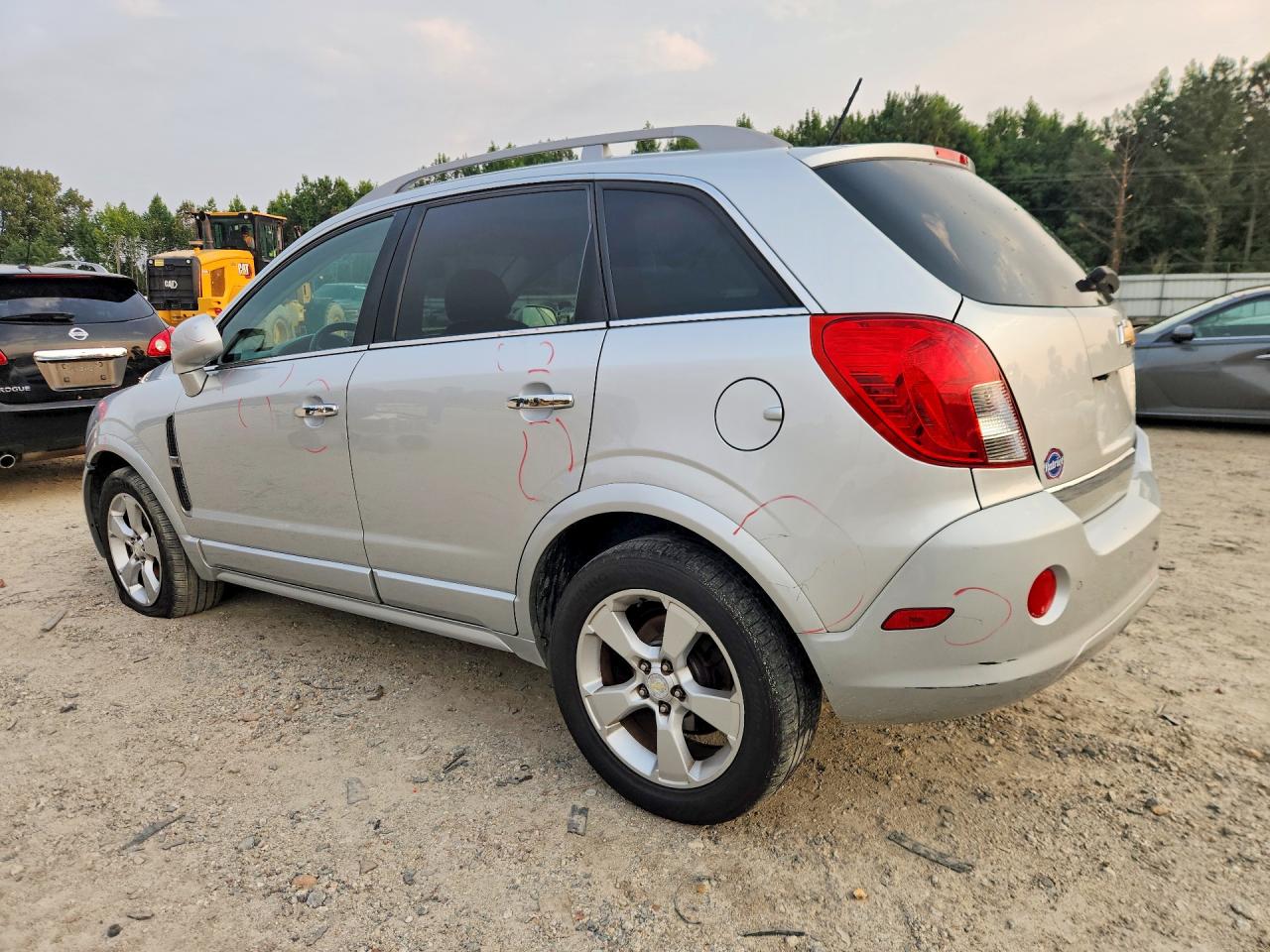 2013 Chevrolet Captiva Ltz Silver vin: 3GNAL4EK2DS566910