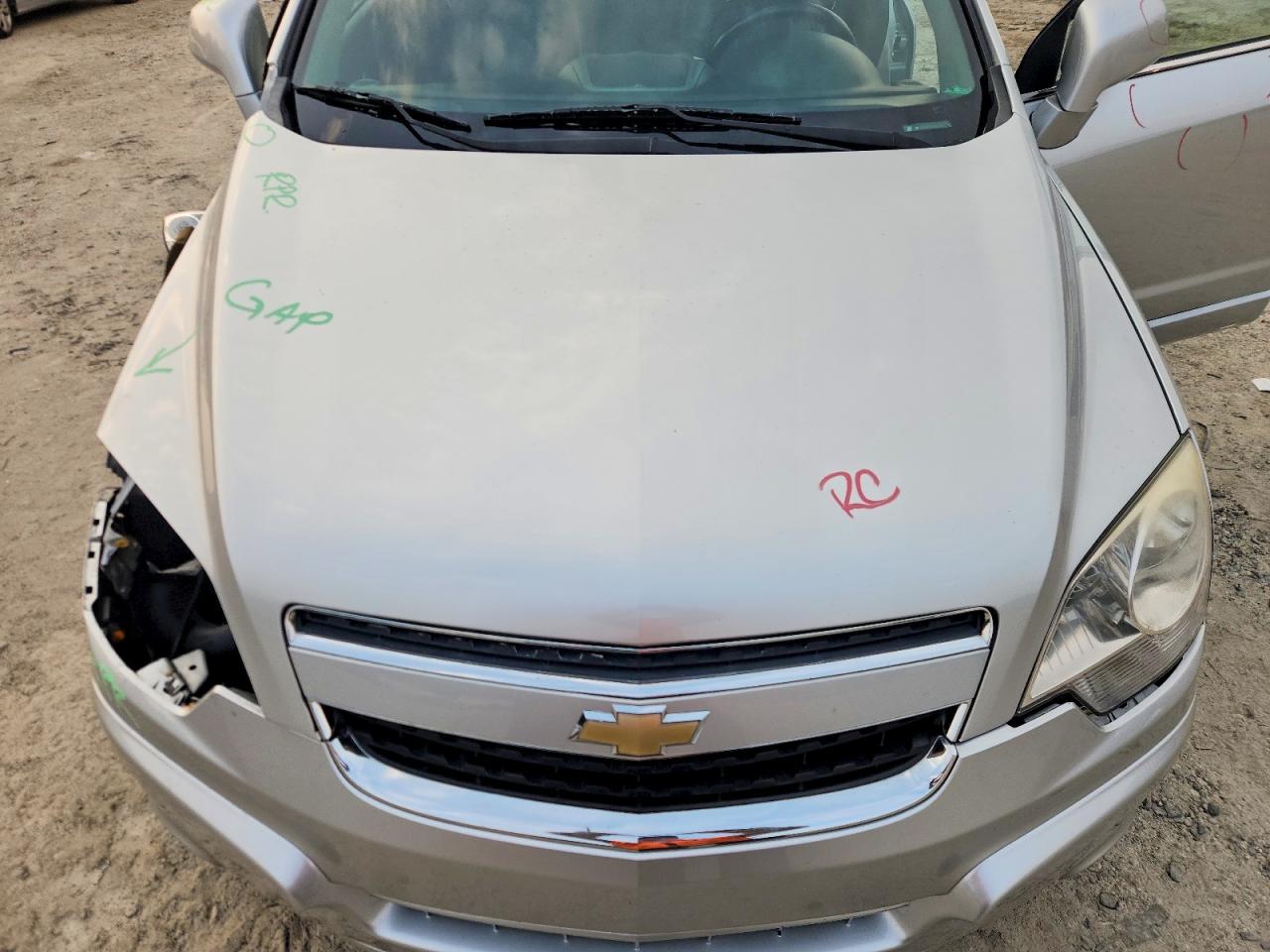 2013 Chevrolet Captiva Ltz Silver vin: 3GNAL4EK2DS566910