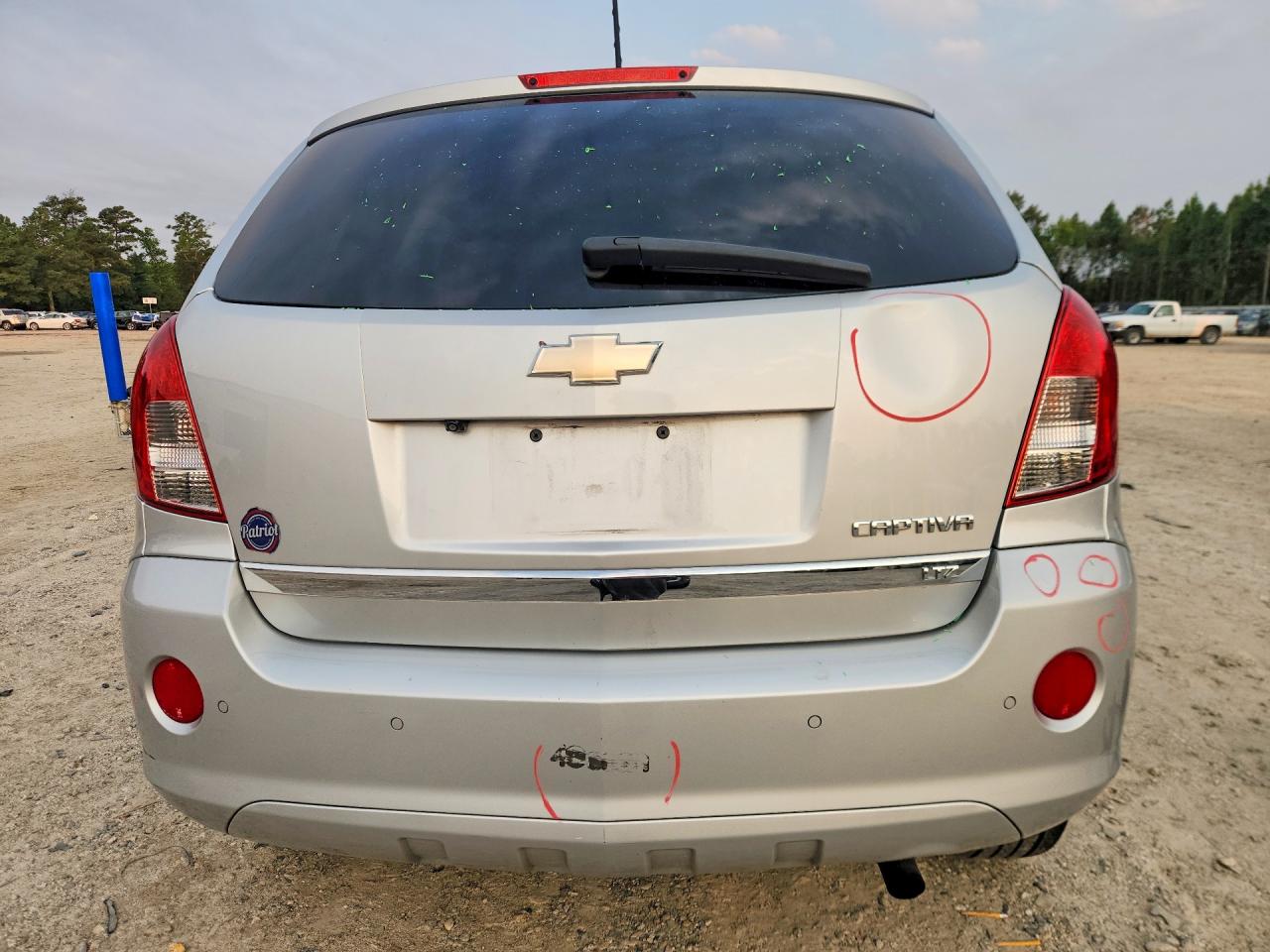 2013 Chevrolet Captiva Ltz Silver vin: 3GNAL4EK2DS566910