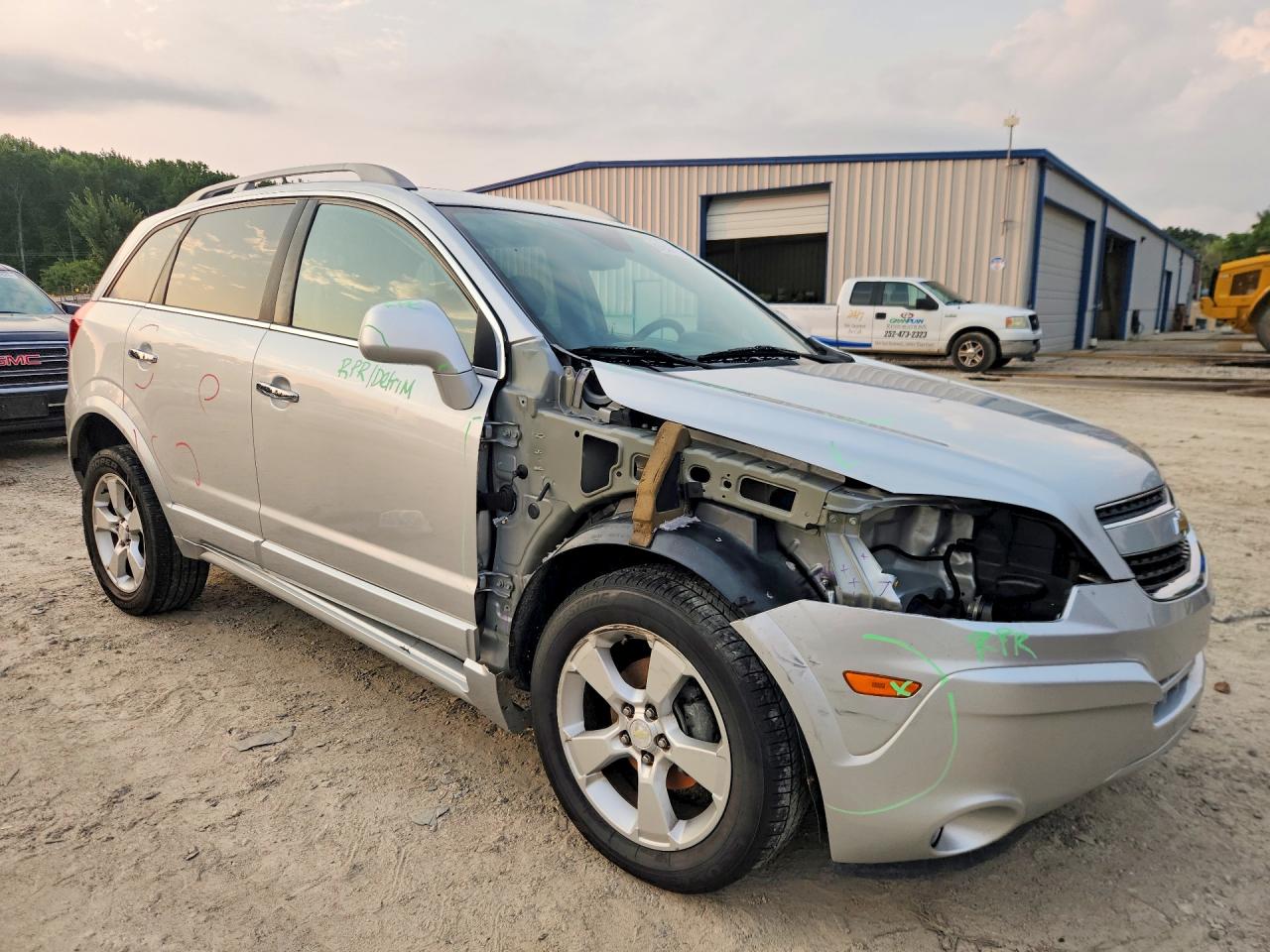 2013 Chevrolet Captiva Ltz Silver vin: 3GNAL4EK2DS566910