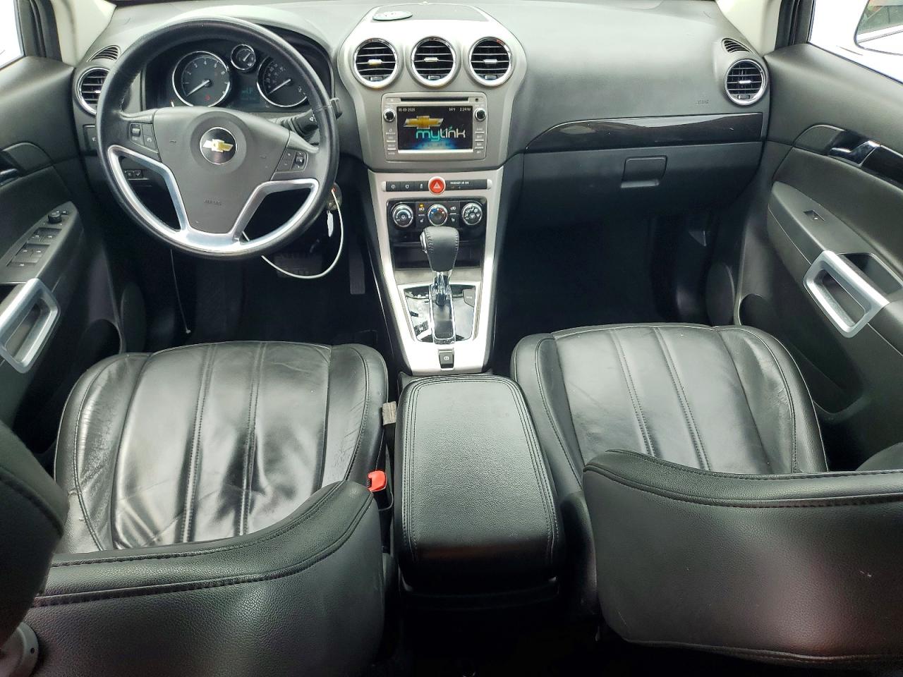 2014 Chevrolet Captiva Ltz White vin: 3GNAL4EK2ES545248