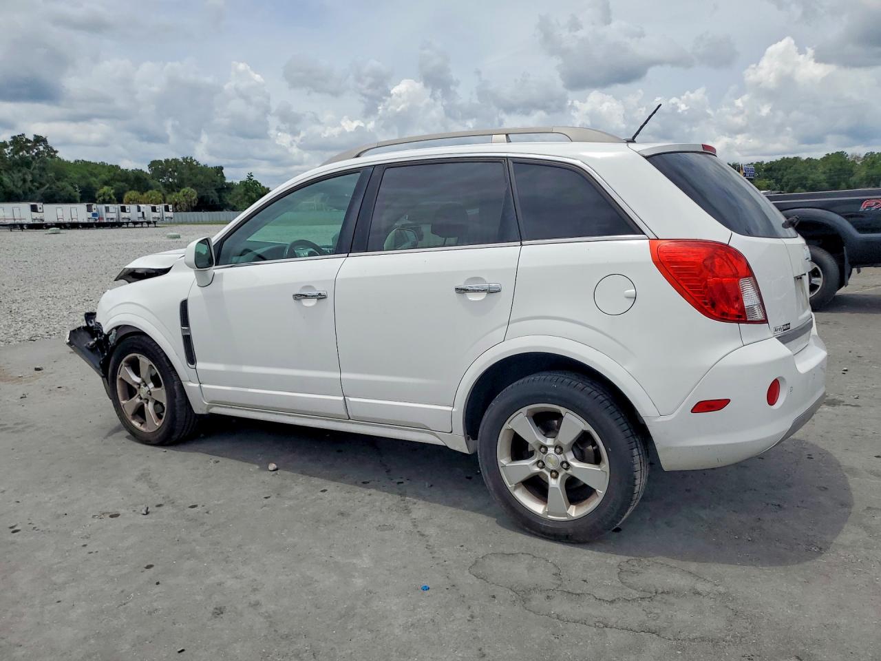 2014 Chevrolet Captiva Ltz White vin: 3GNAL4EK2ES545248