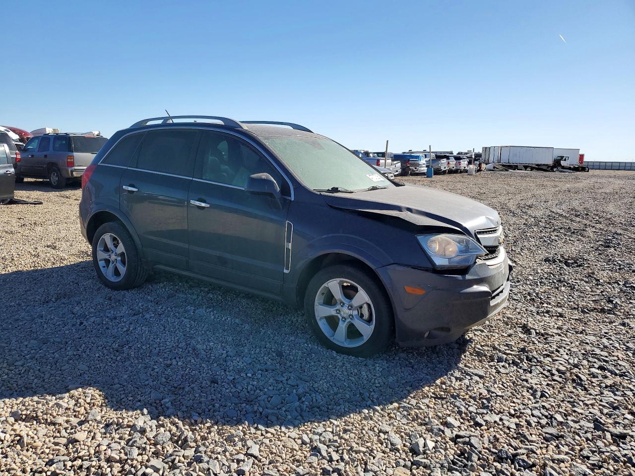 2014 Chevrolet Captiva Ltz Blue vin: 3GNAL4EK2ES558033