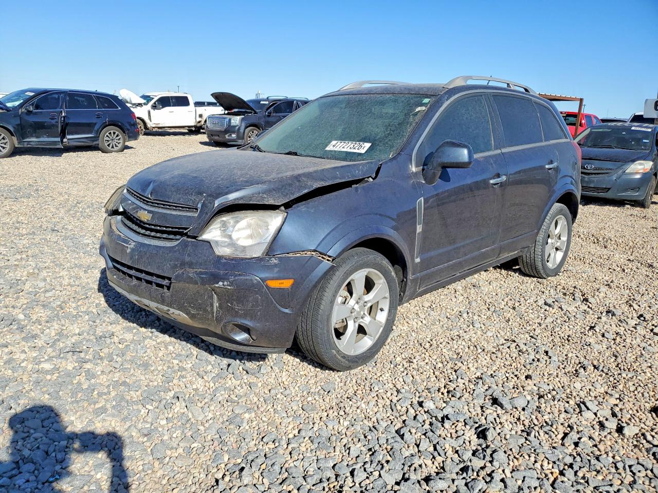 2014 Chevrolet Captiva Ltz Blue vin: 3GNAL4EK2ES558033