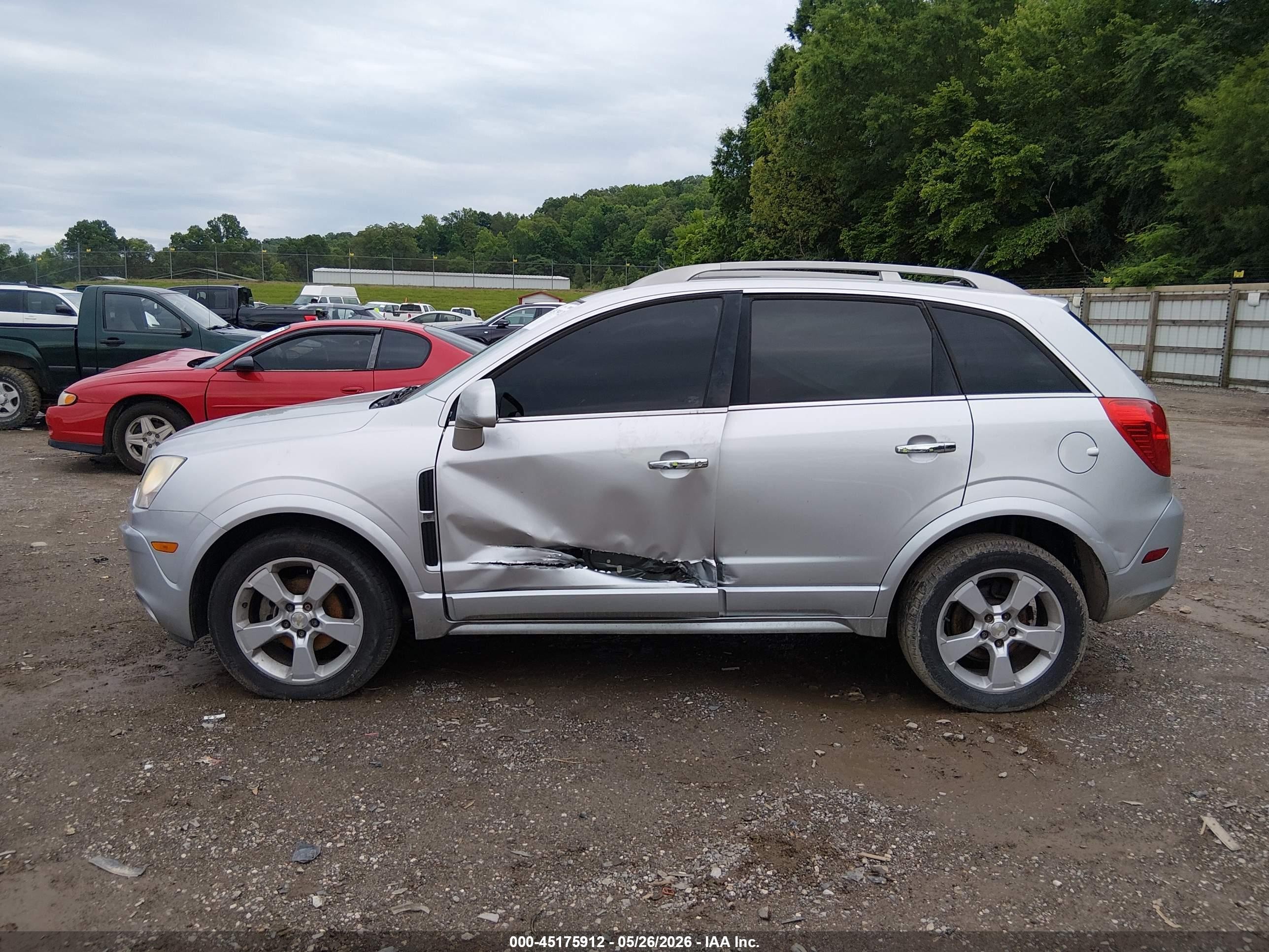 2014 Chevrolet Captiva Sport Ltz Серебряный vin: 3GNAL4EK2ES614326