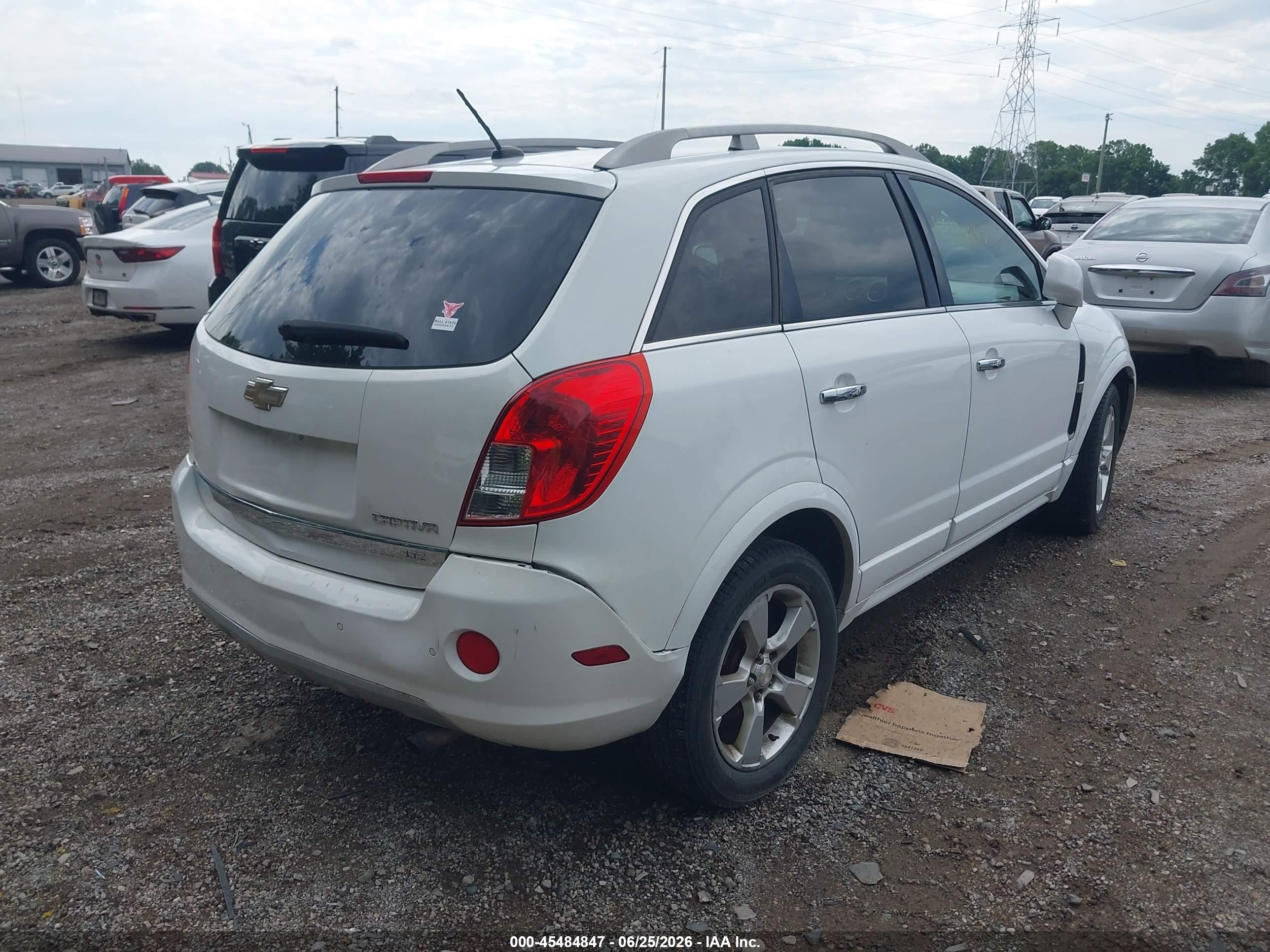 2014 Chevrolet Captiva Sport Fleet Ltz White vin: 3GNAL4EK2ES622703