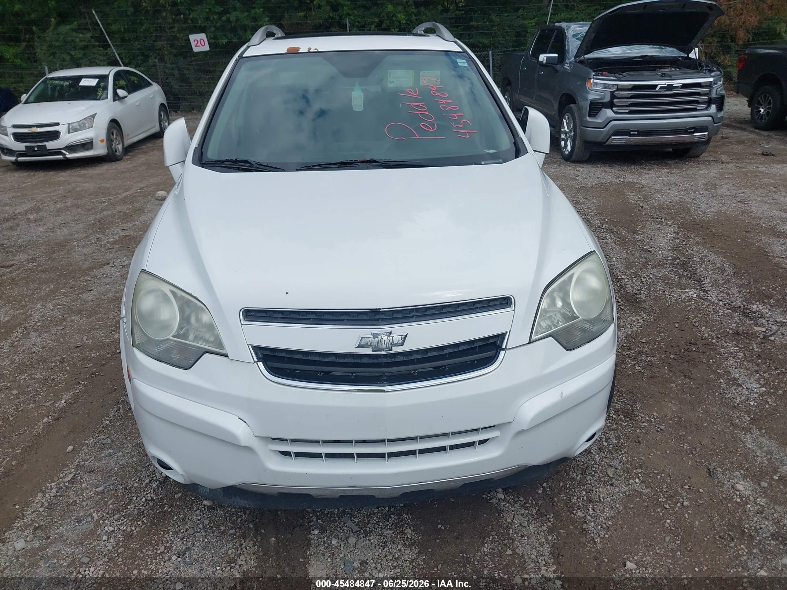 2014 Chevrolet Captiva Sport Fleet Ltz White vin: 3GNAL4EK2ES622703