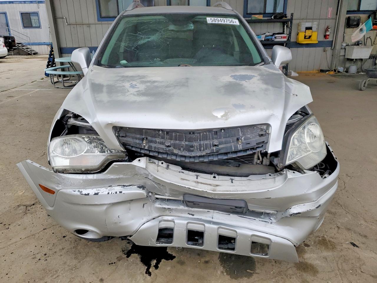 2014 Chevrolet Captiva Ltz Silver vin: 3GNAL4EK2ES626038