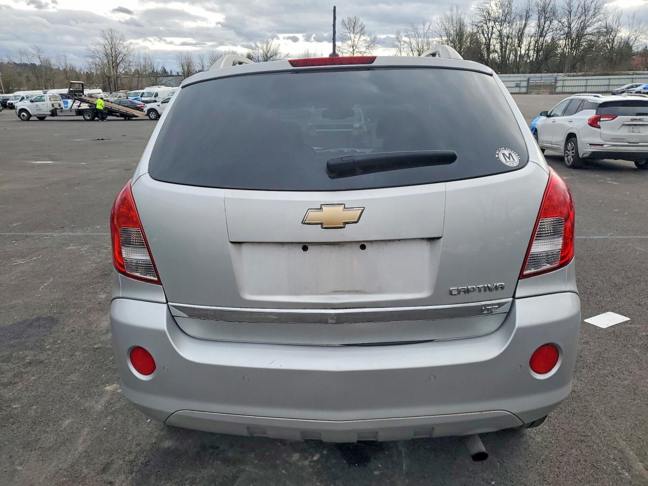 2014 Chevrolet Captiva Ltz Silver vin: 3GNAL4EK2ES672145