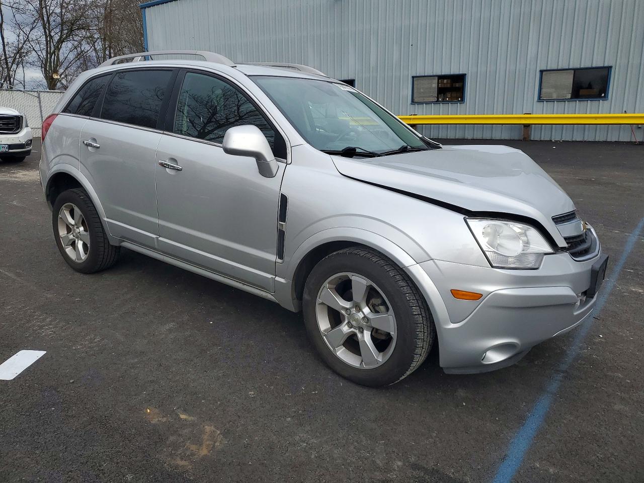 2014 Chevrolet Captiva Ltz Silver vin: 3GNAL4EK2ES672145