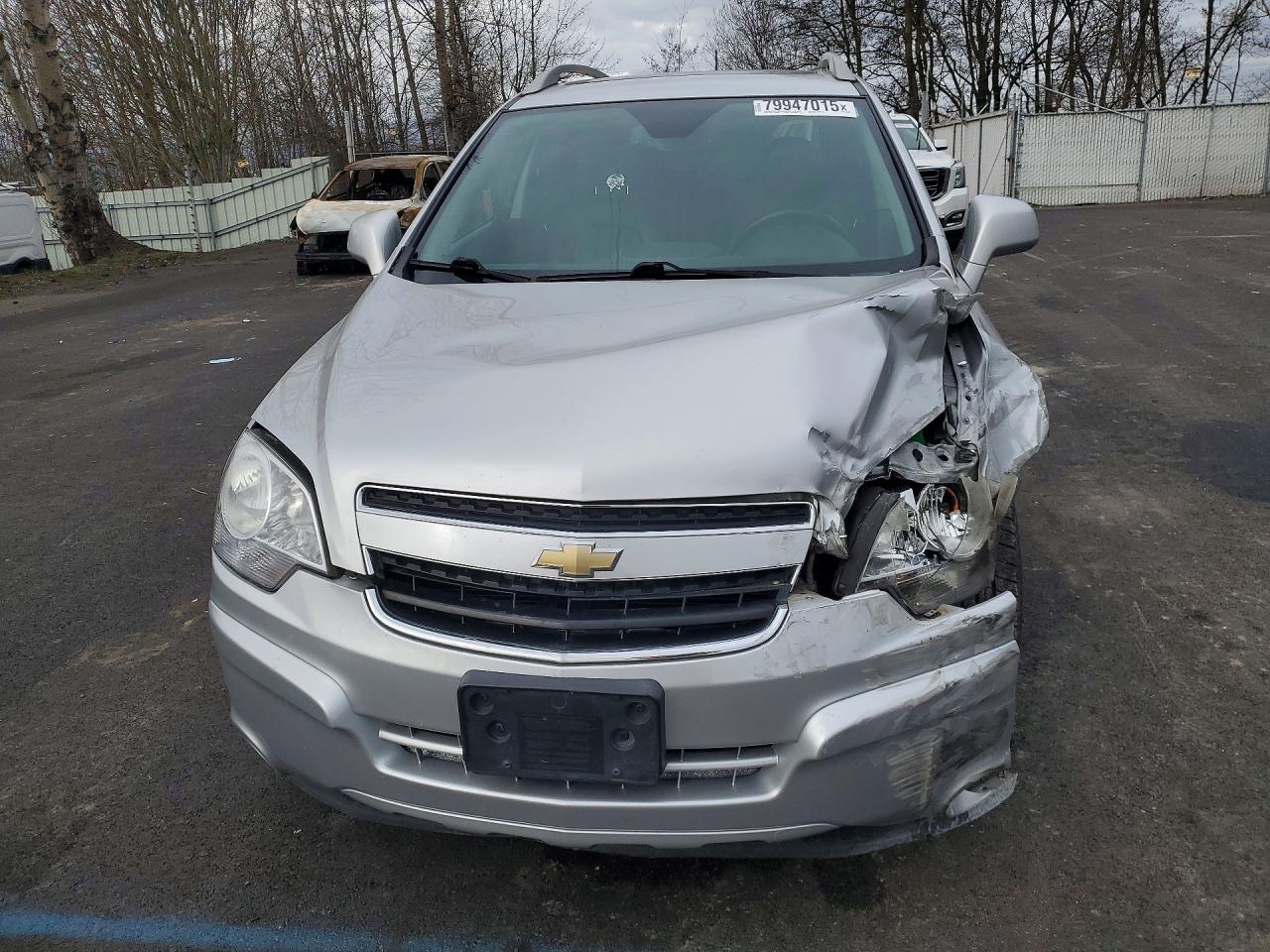 2014 Chevrolet Captiva Ltz Silver vin: 3GNAL4EK2ES672145