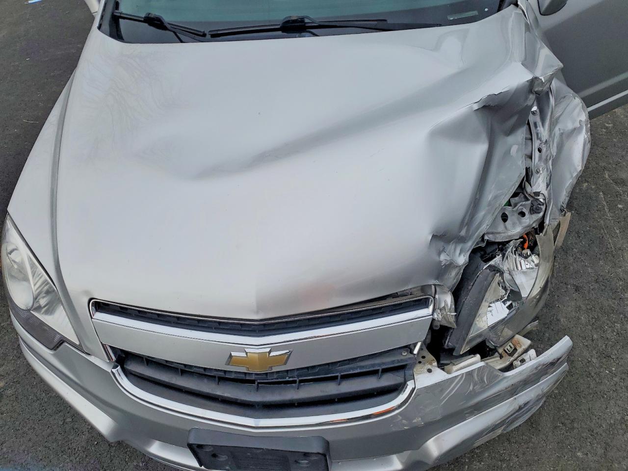2014 Chevrolet Captiva Ltz Silver vin: 3GNAL4EK2ES672145