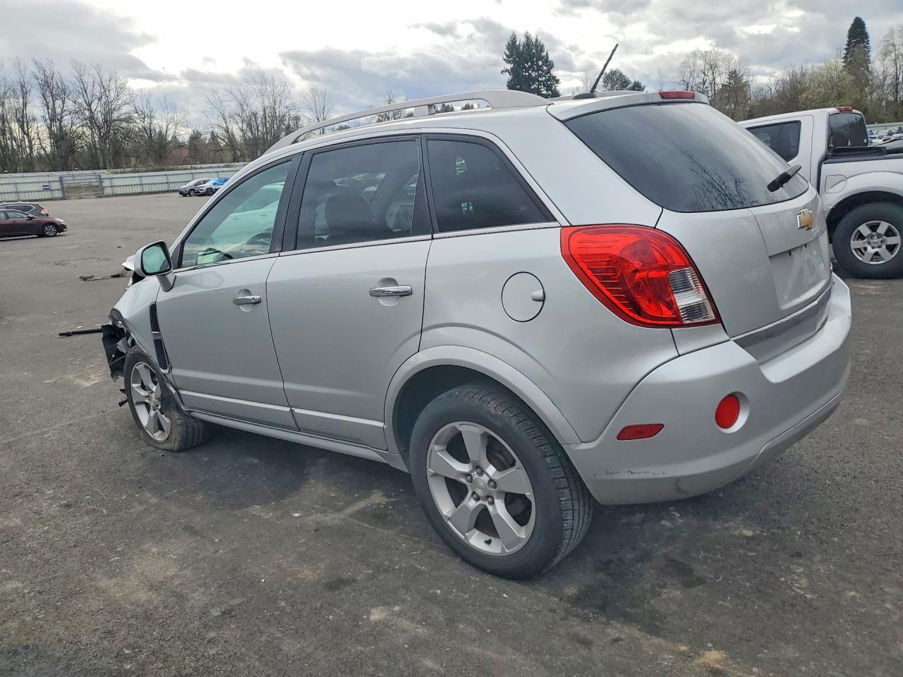 2014 Chevrolet Captiva Ltz Silver vin: 3GNAL4EK2ES672145