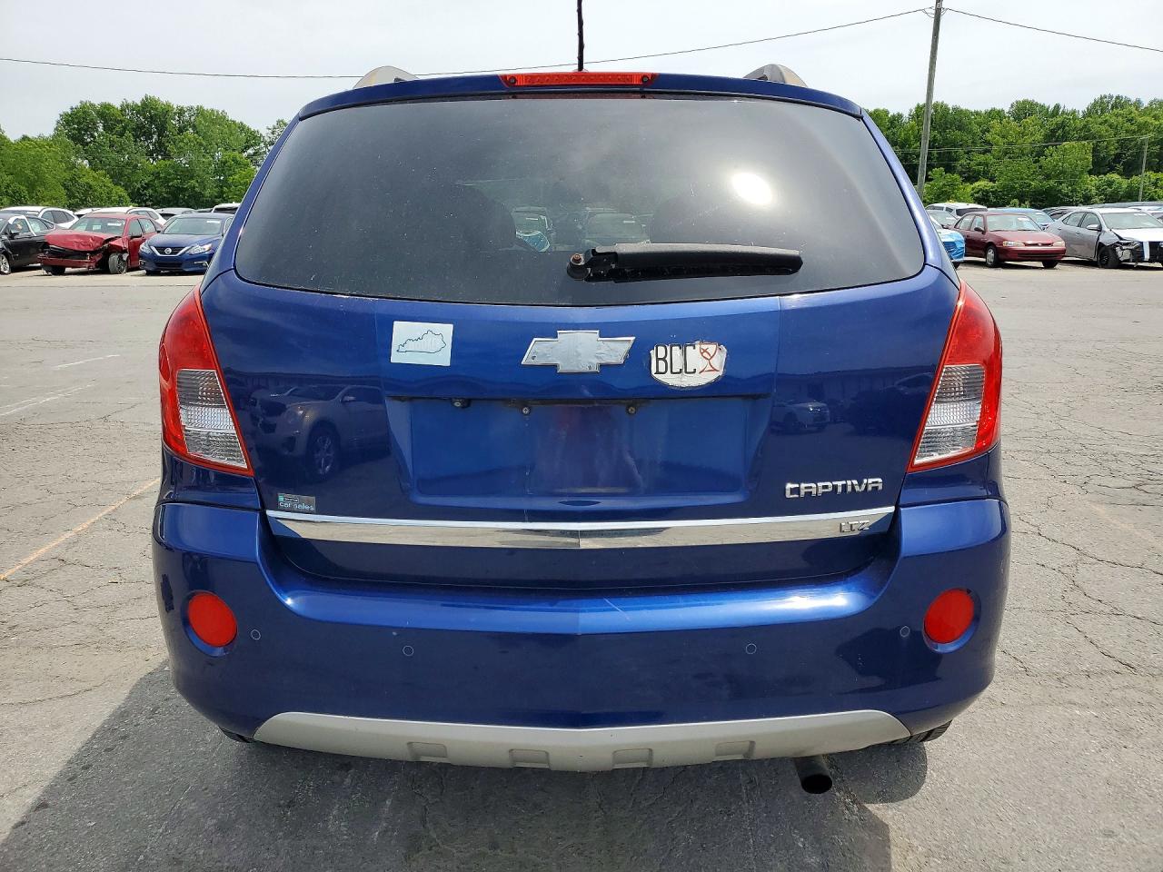 2013 Chevrolet Captiva Ltz Blue vin: 3GNAL4EK3DS553647