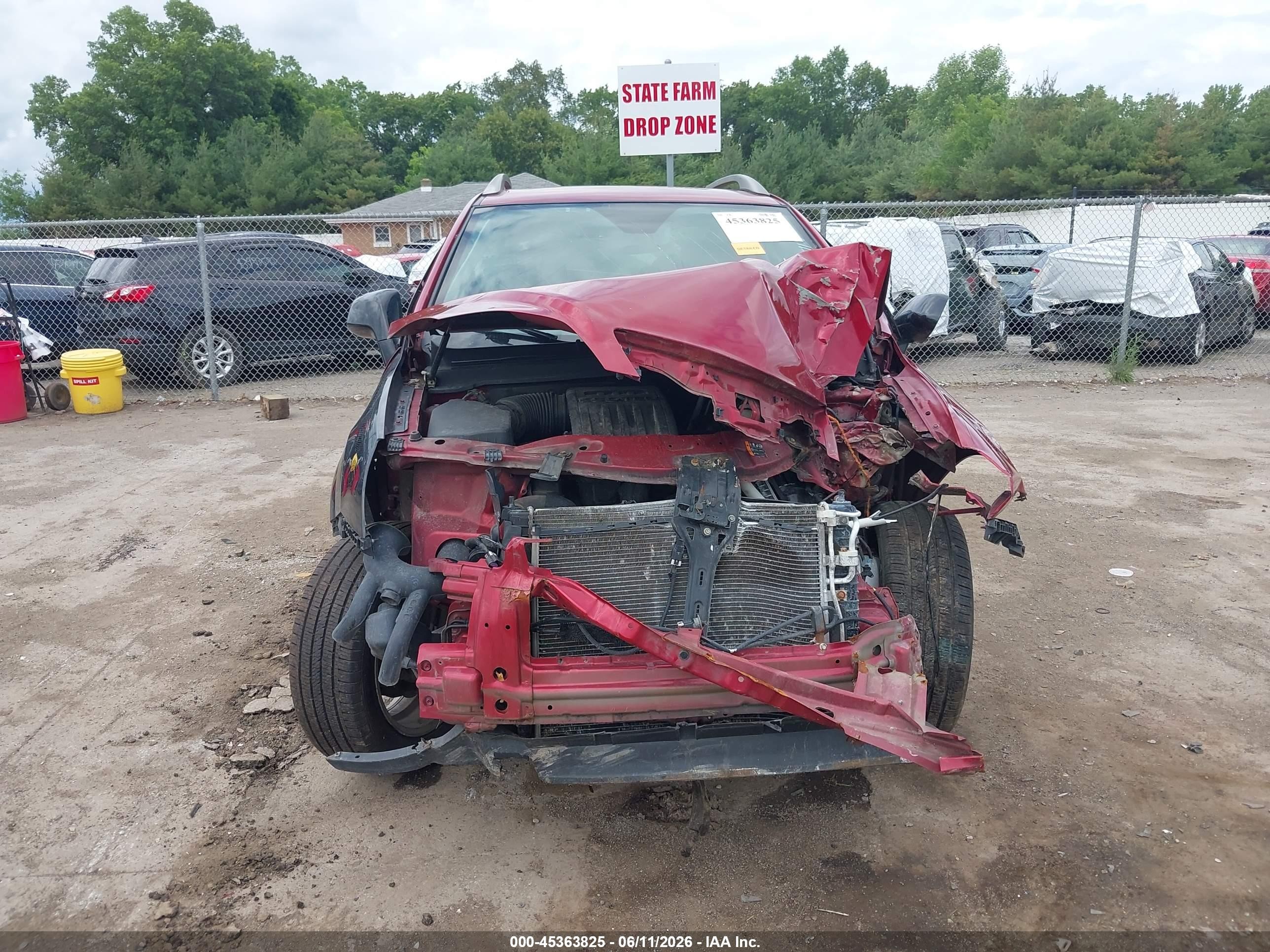 2013 Chevrolet Captiva Sport Ltz Red vin: 3GNAL4EK3DS553681