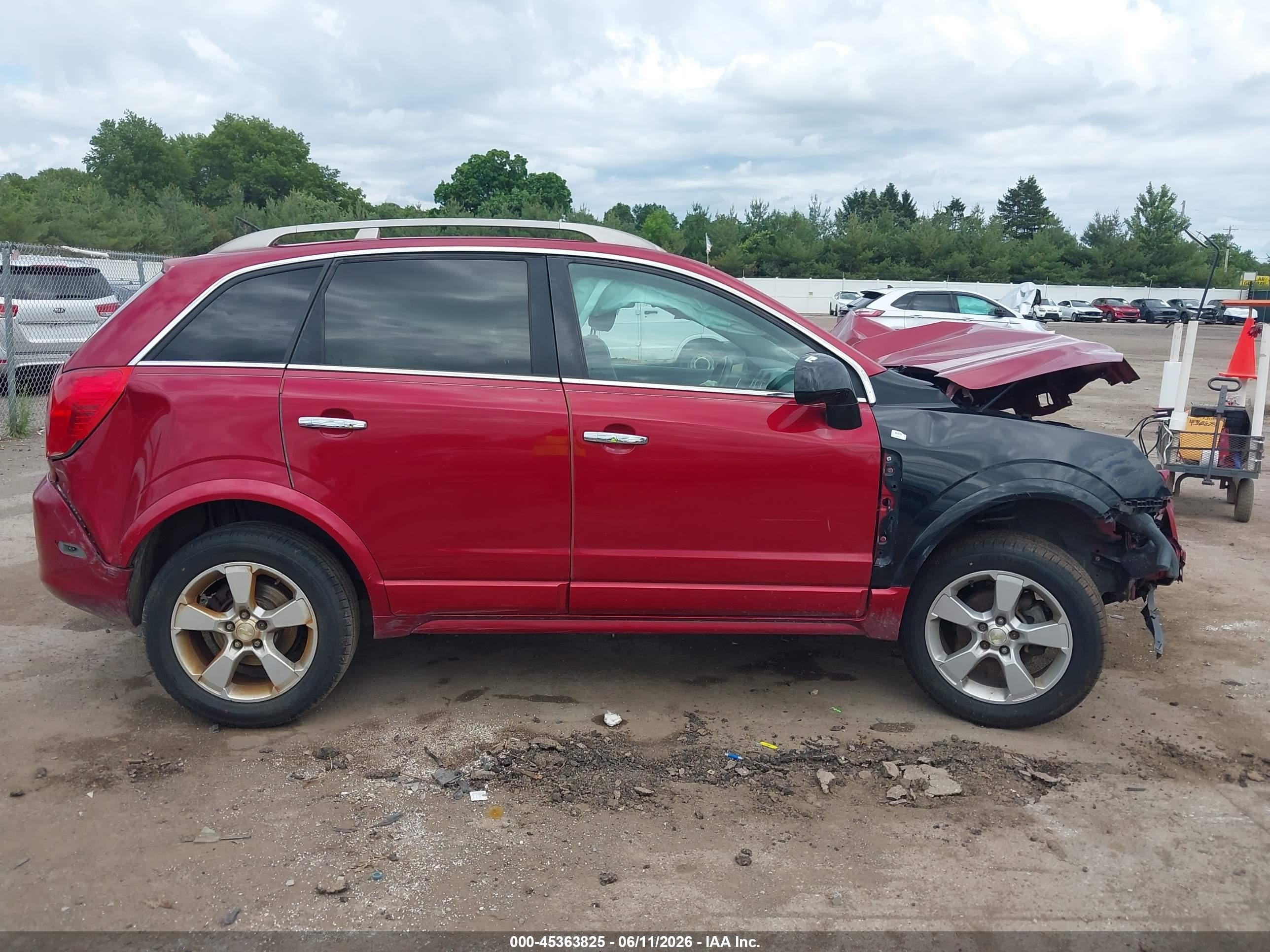 2013 Chevrolet Captiva Sport Ltz Red vin: 3GNAL4EK3DS553681