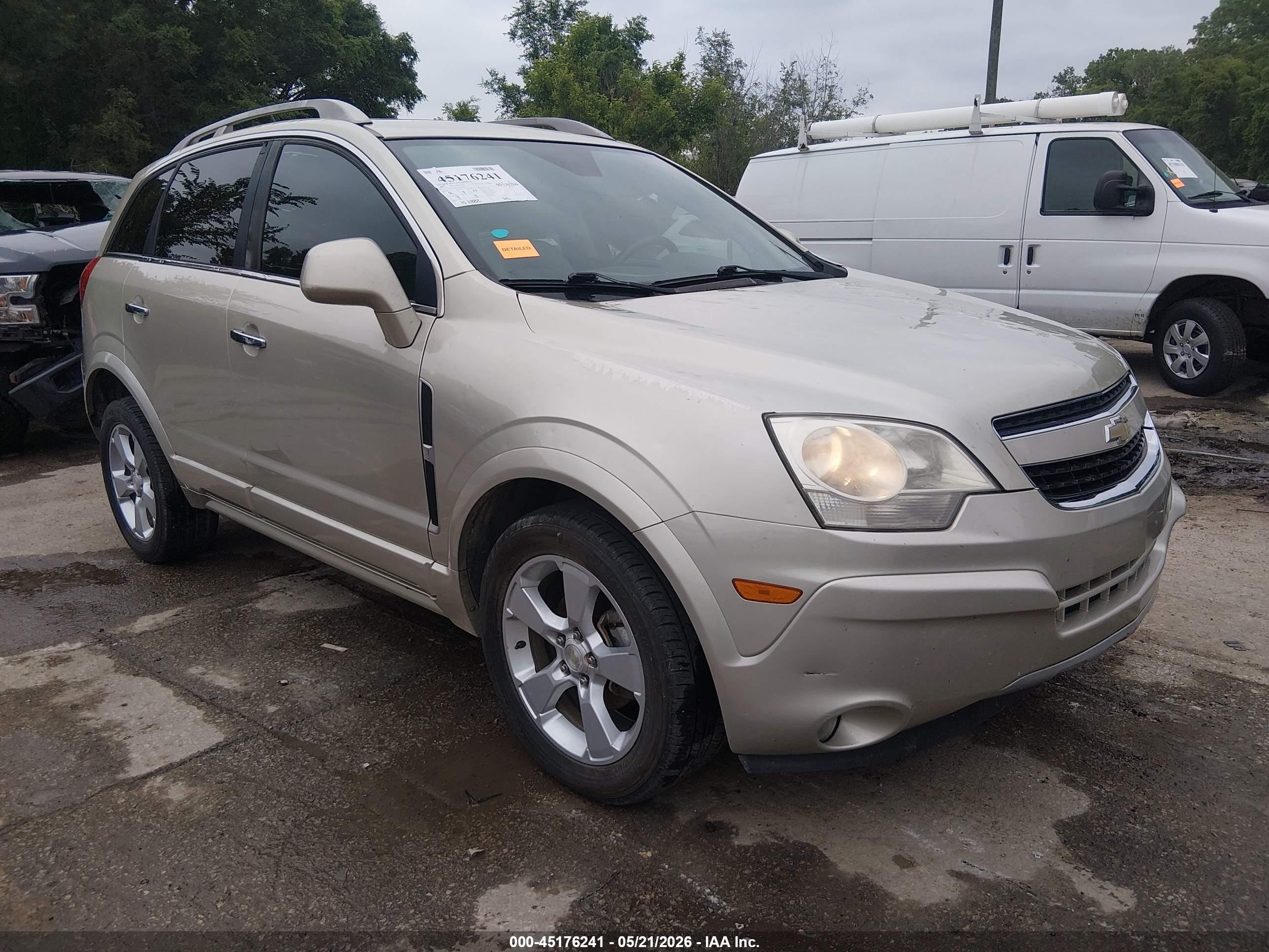 2013 Chevrolet Captiva Sport Ltz Beige vin: 3GNAL4EK3DS570416