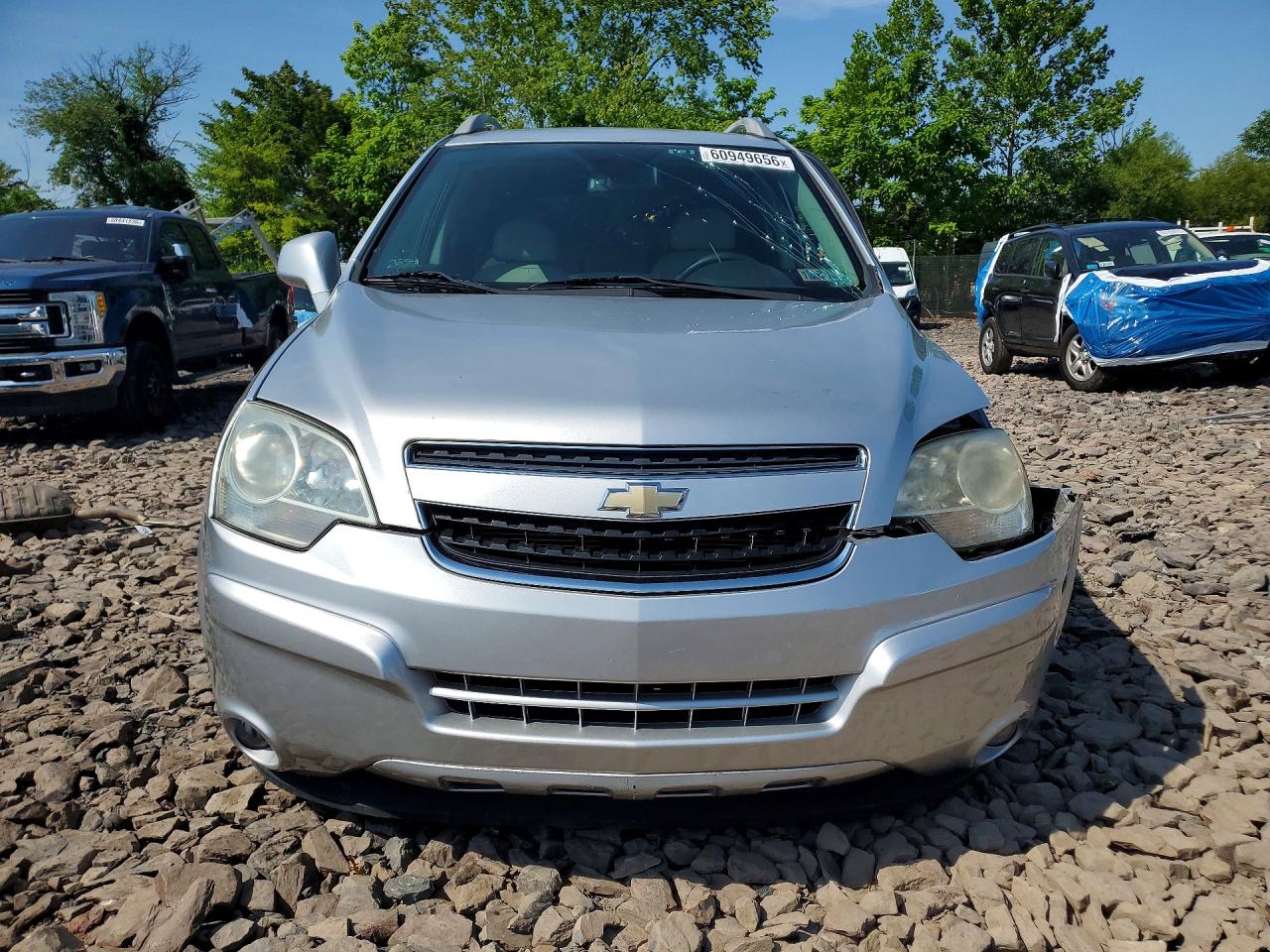 2013 Chevrolet Captiva Ltz Gray vin: 3GNAL4EK3DS631893