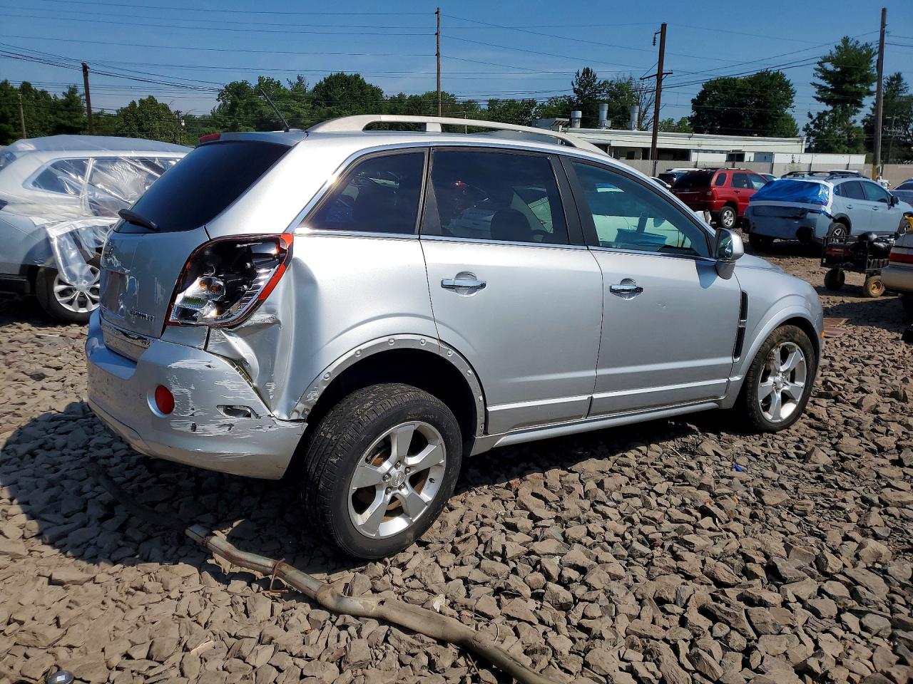 2013 Chevrolet Captiva Ltz Gray vin: 3GNAL4EK3DS631893